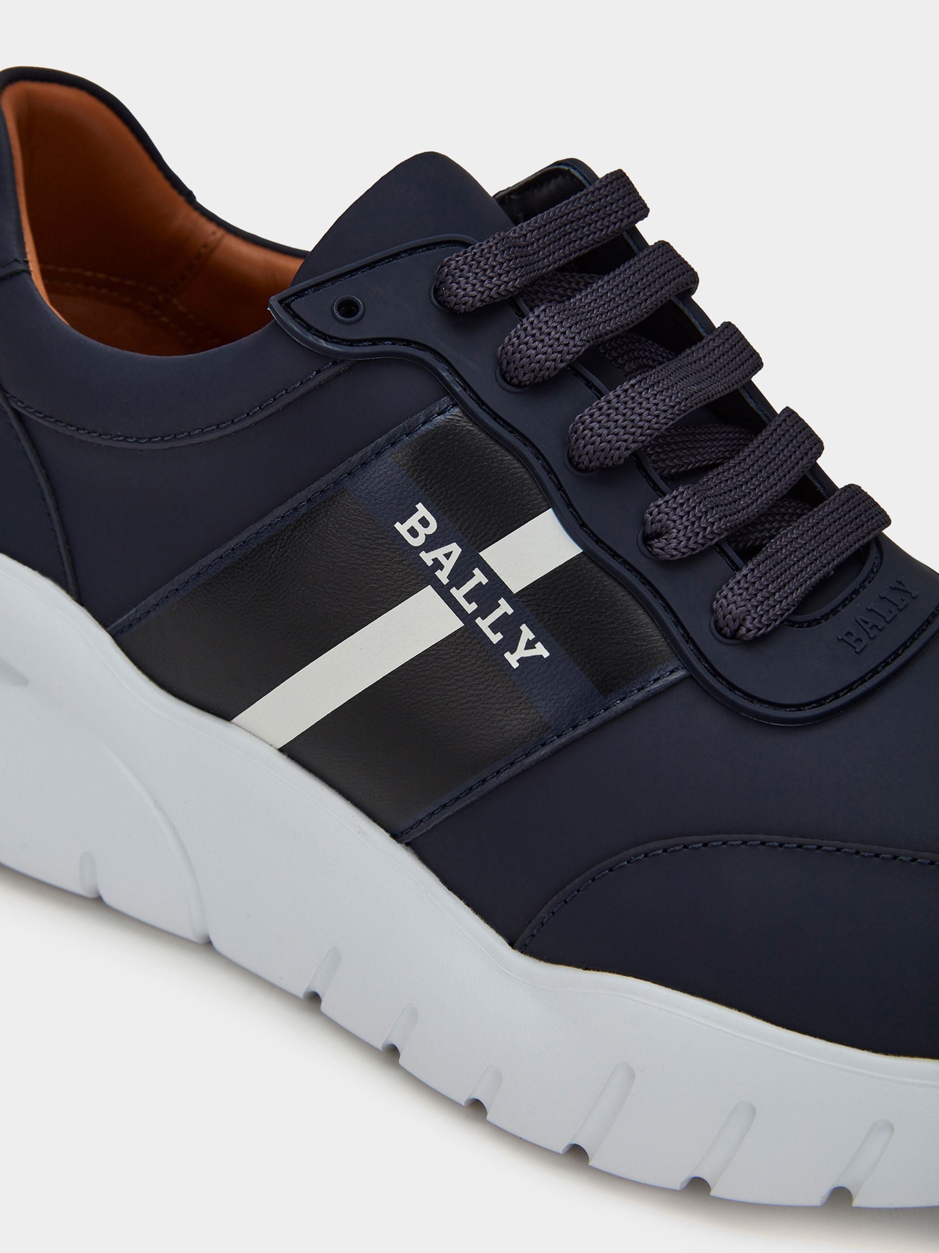 Bally Global - Sneaker in Blue Leather - Blue