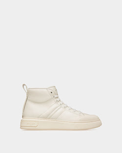 Maren Leather Sneakers In White