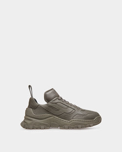 Holden Leather Sneakers In Dark Mineral