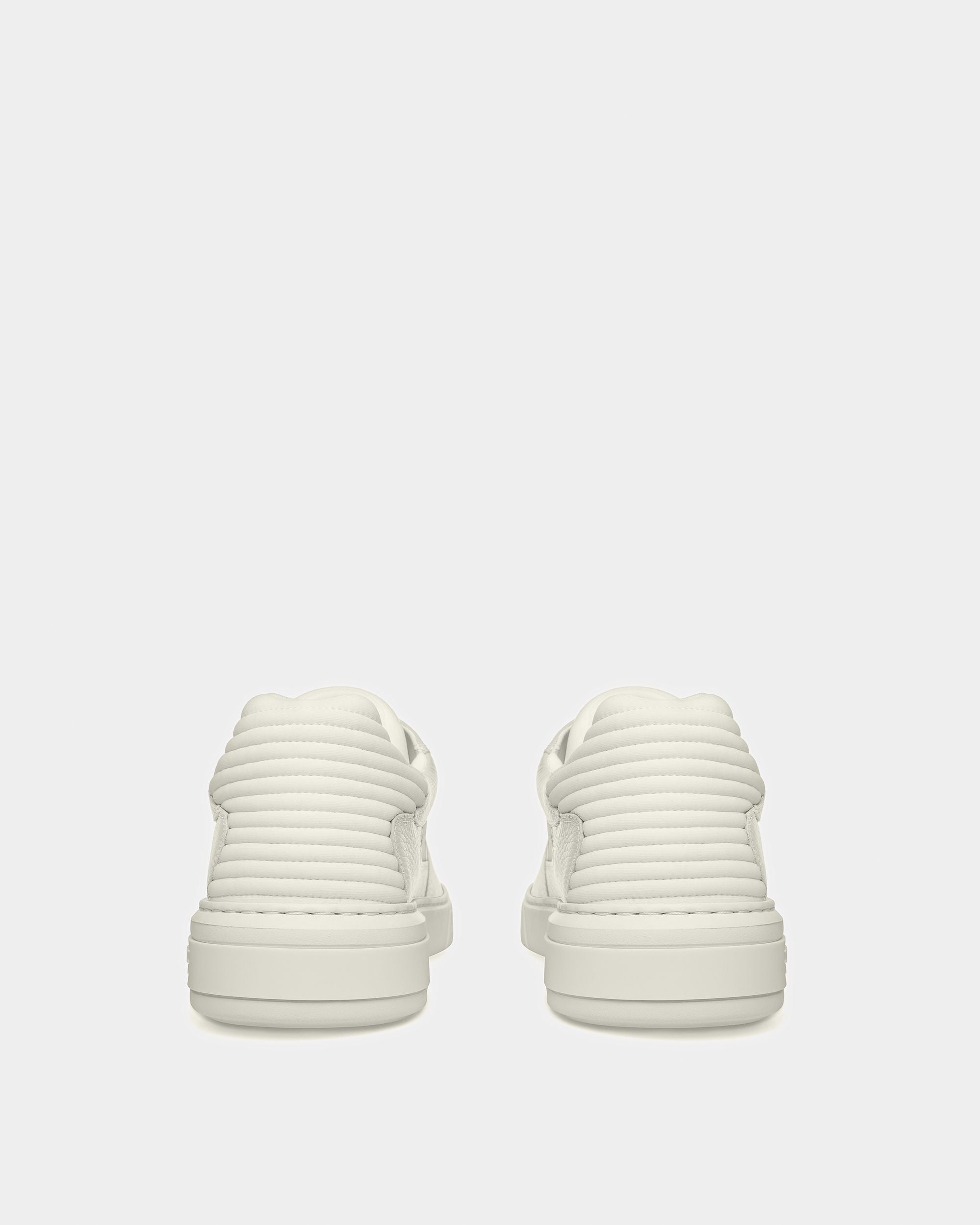 Bally Global - Mark Leather And Fabric Sneakers In White - White