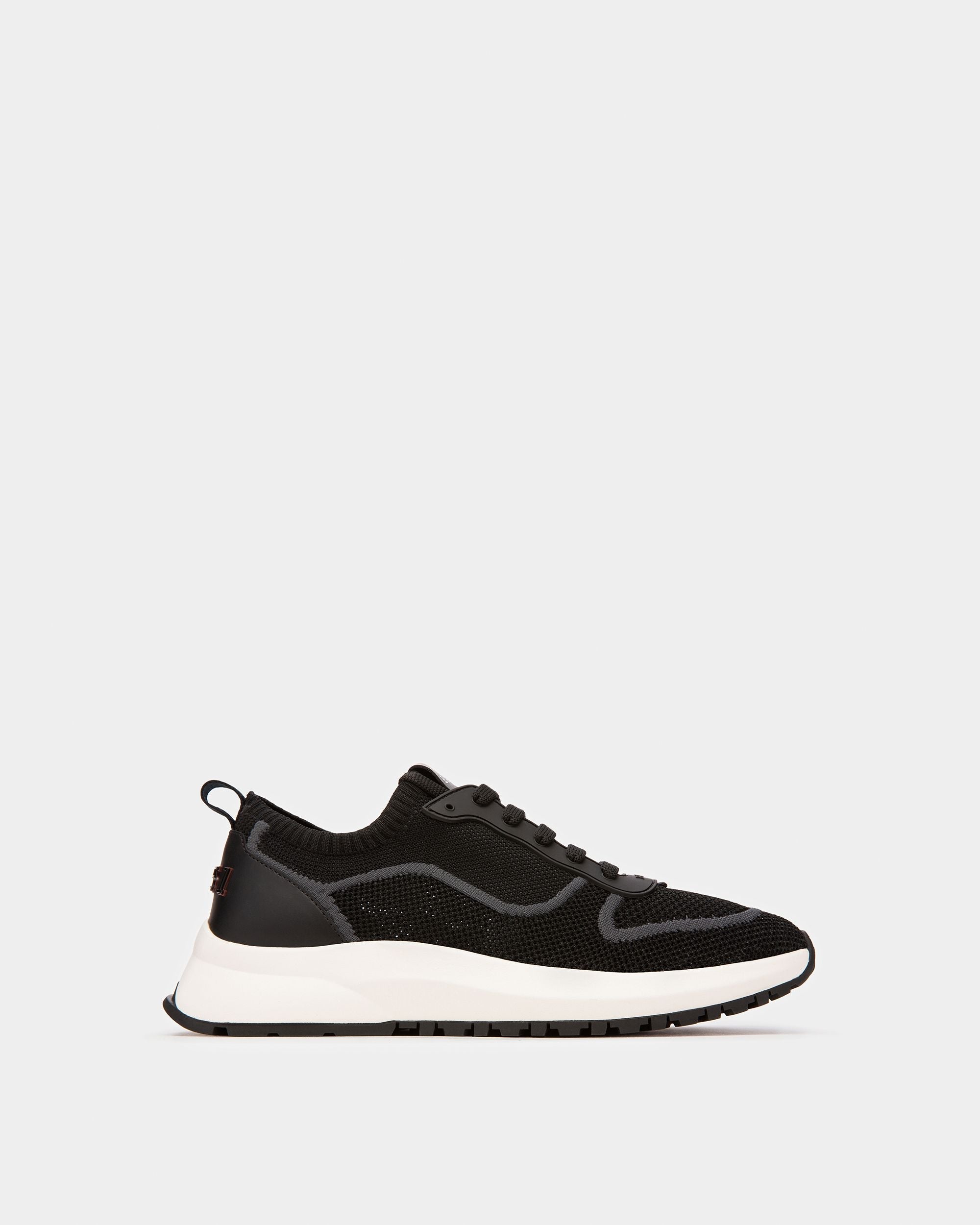 Bally Global - Davyn Mesh And Leather Sneakers In Black - Black