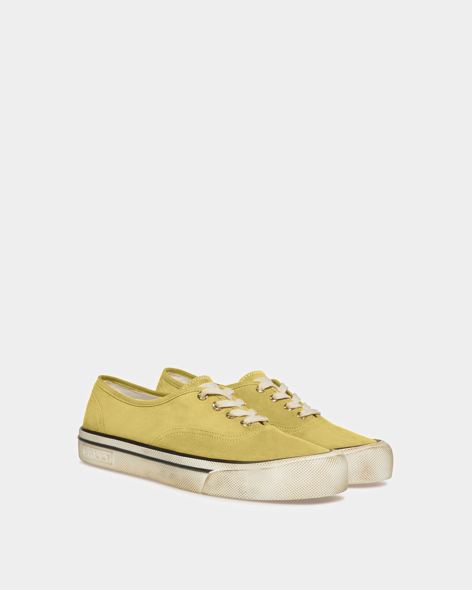 Bally Global - Zapatillas Santa Ana De Ante - Amarillo