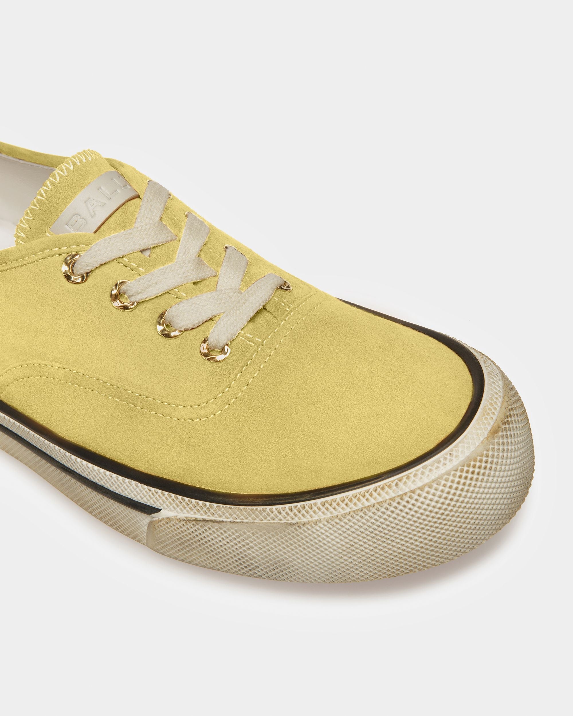 Bally Global - Zapatillas Santa Ana De Ante - Amarillo