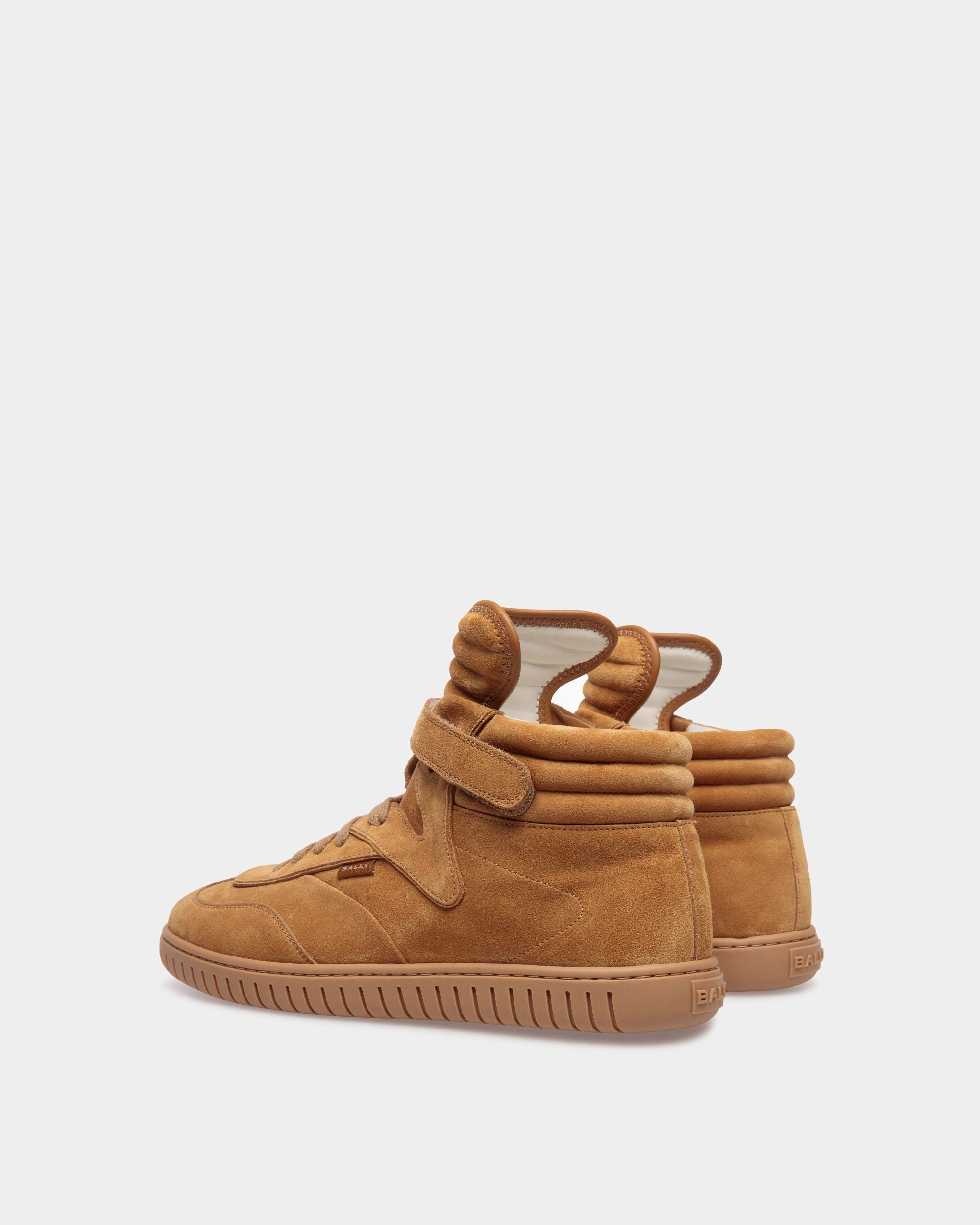 Bally Global - Player Sneakers In Desert And Amber Leather - Marrón