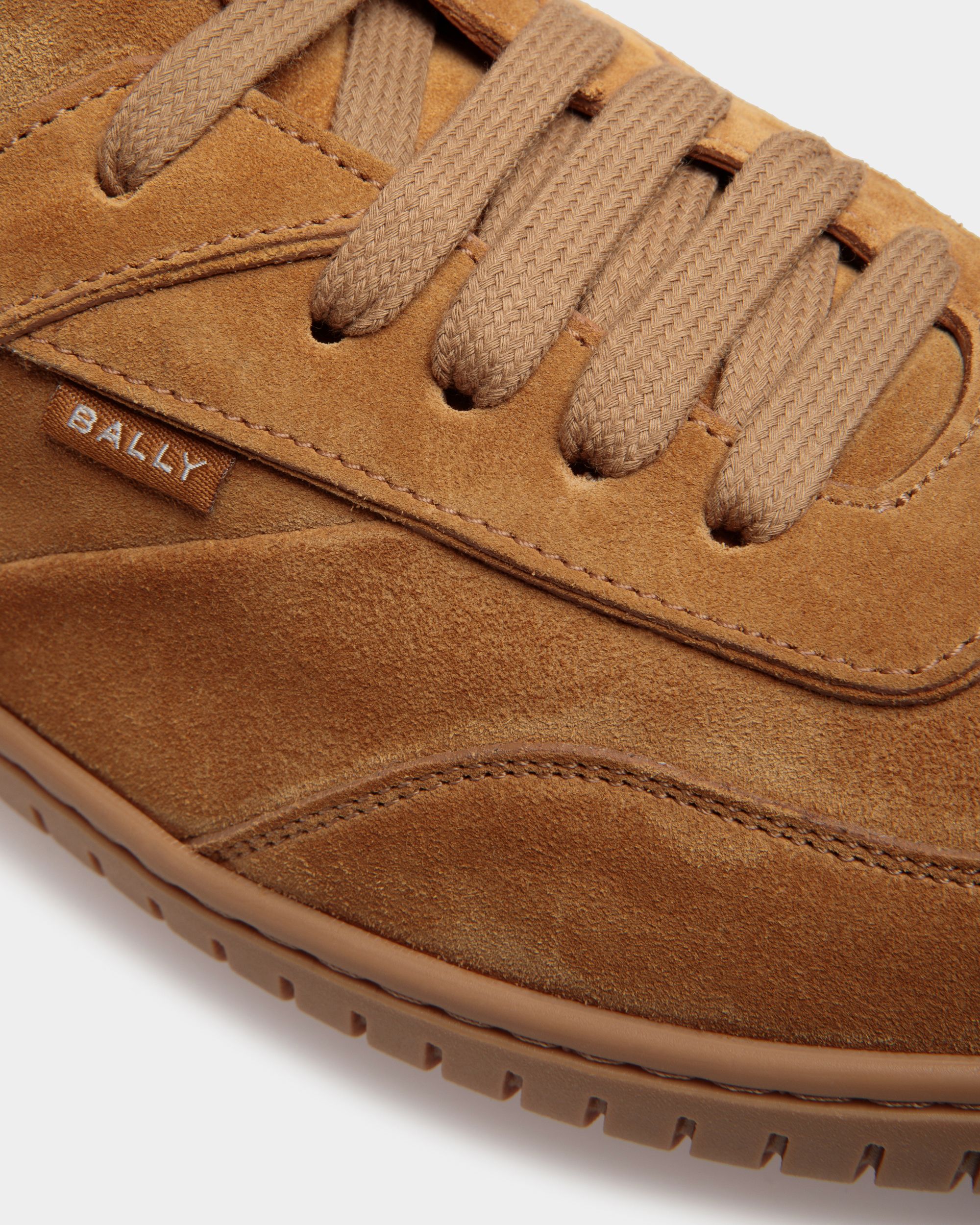 Bally Global - Player Sneakers In Desert And Amber Leather - Marrón