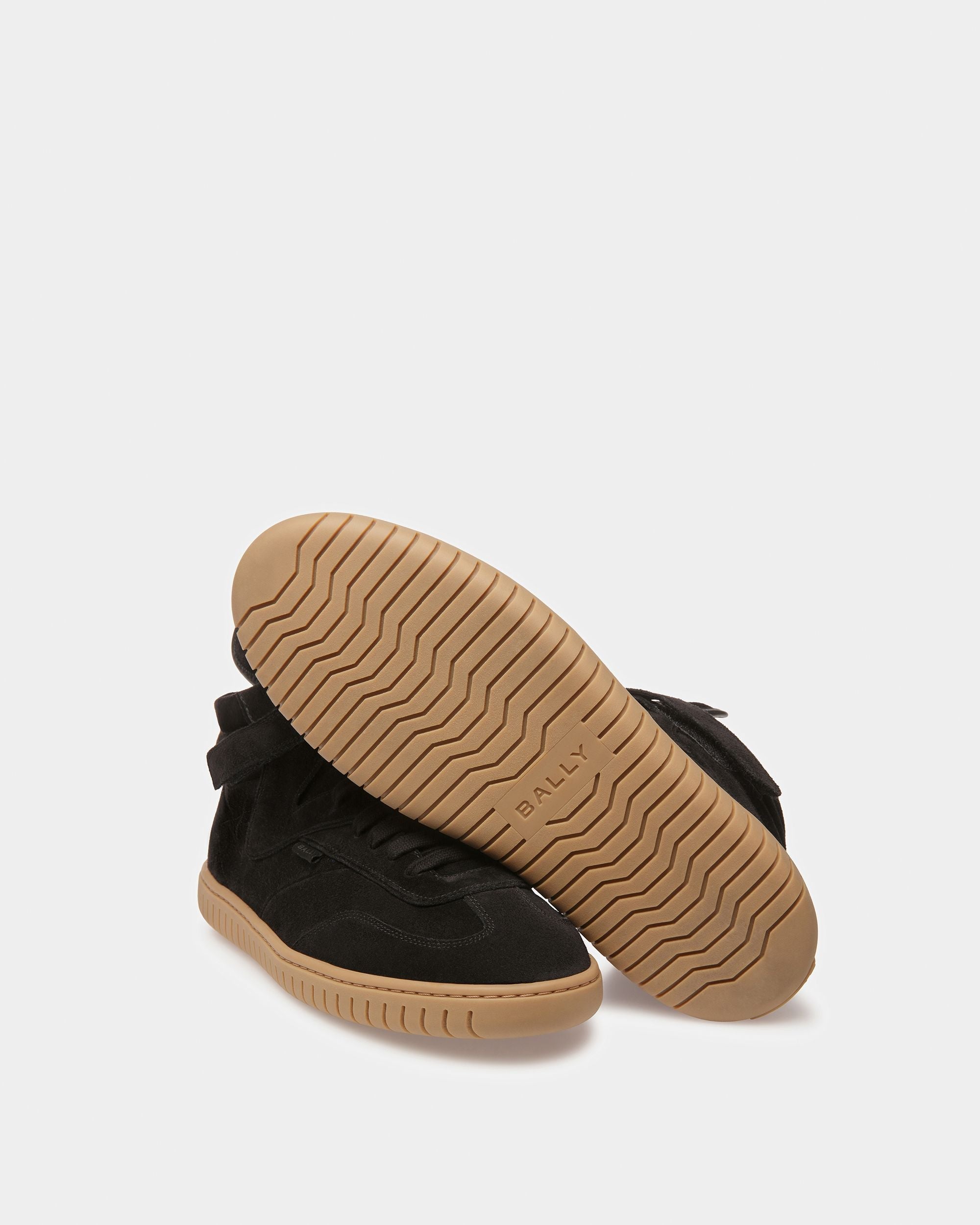 Bally Global - Player Sneakers In Black And Amber Leather - Black