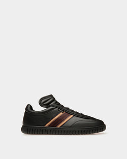 Player Sneakers In Black Leather