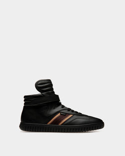 Player Sneaker In Black Leather