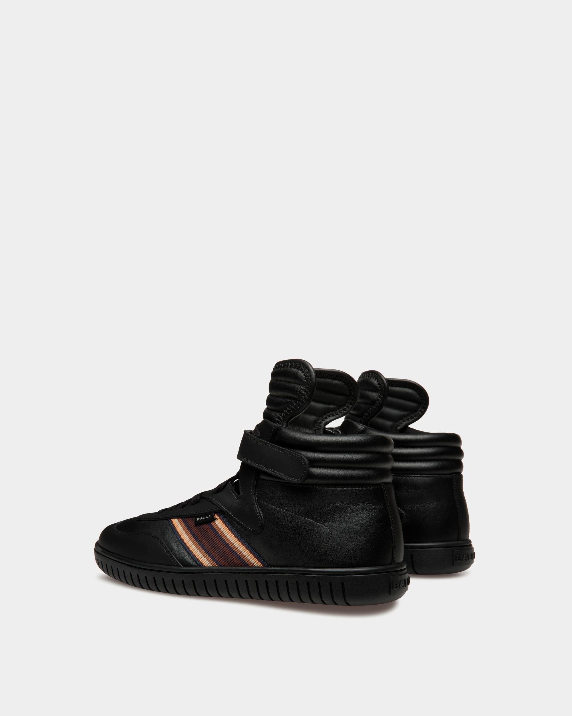 Bally Global - Player Sneaker In Black Leather - Black