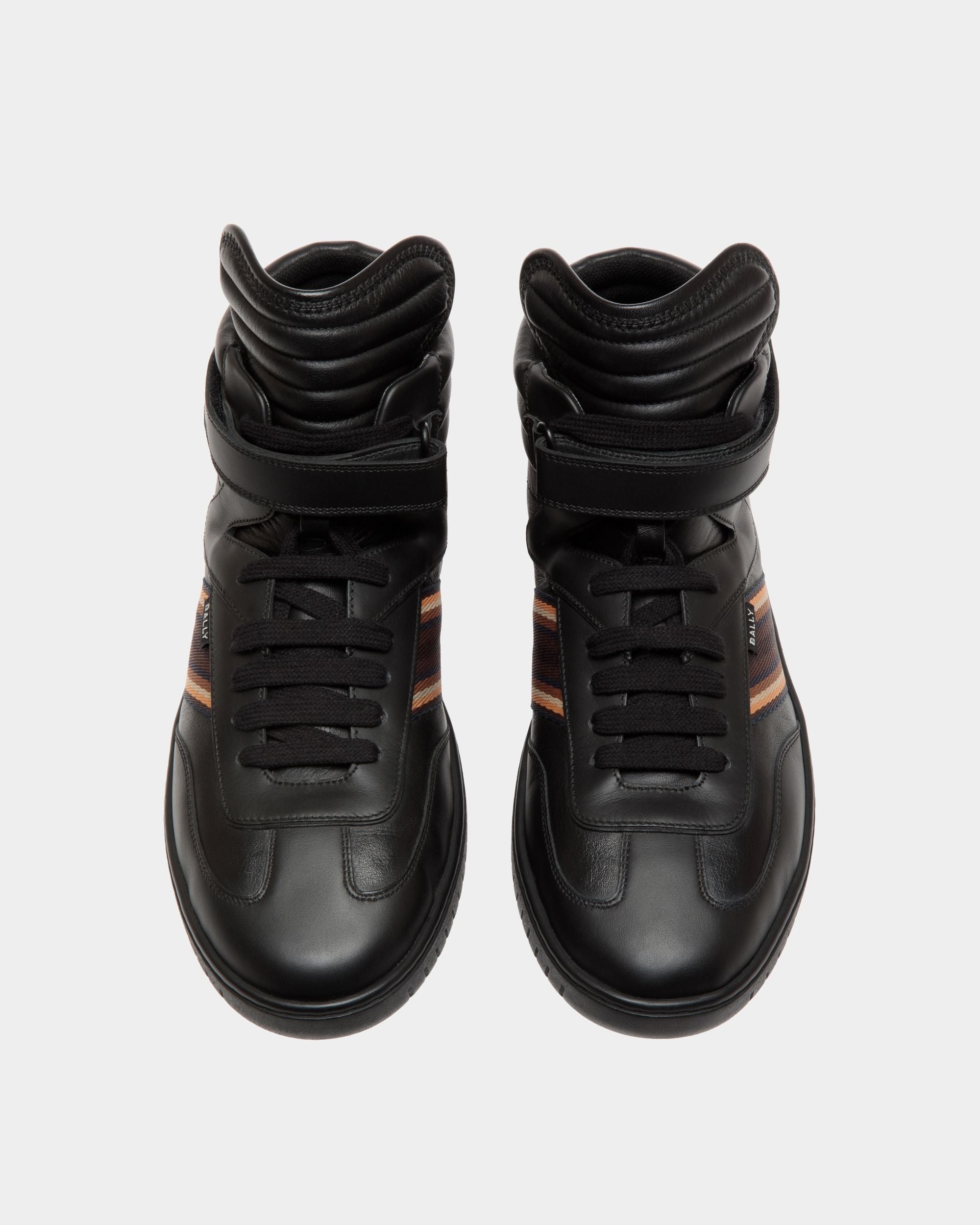 Bally Global - Player Sneaker In Black Leather - Black