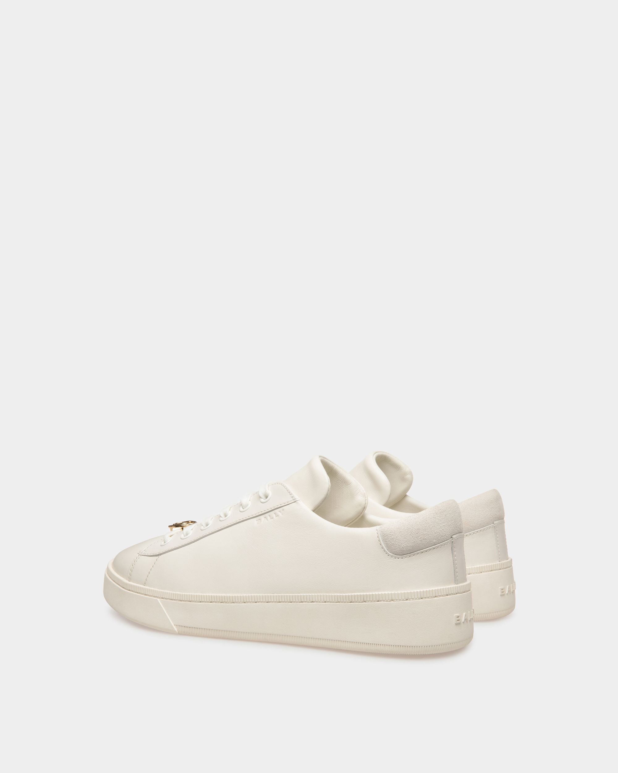 Bally Global - Zapatillas Raise De Piel Blanca - Blanco
