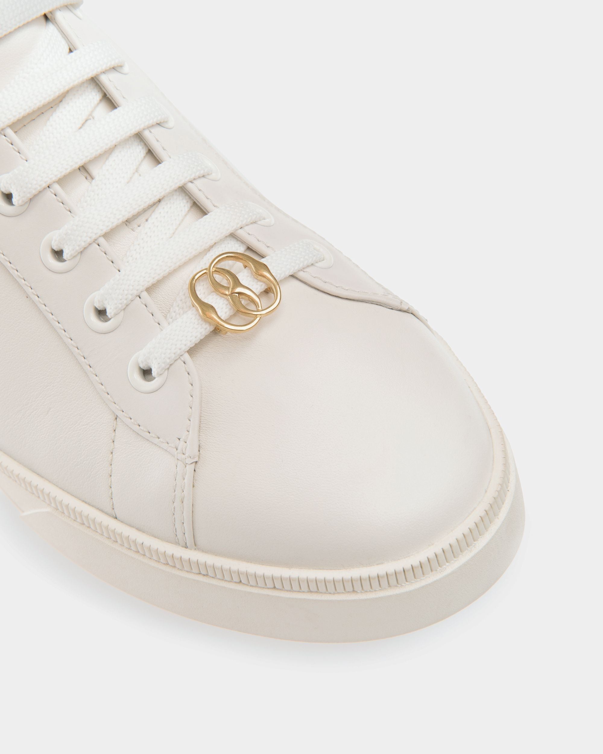 Bally Global - Zapatillas Raise De Piel Blanca - Blanco