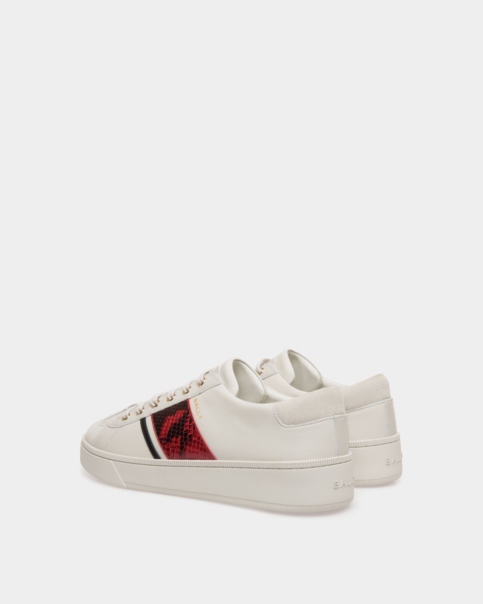 Bally Global - Raise Sneaker In White Leather - White