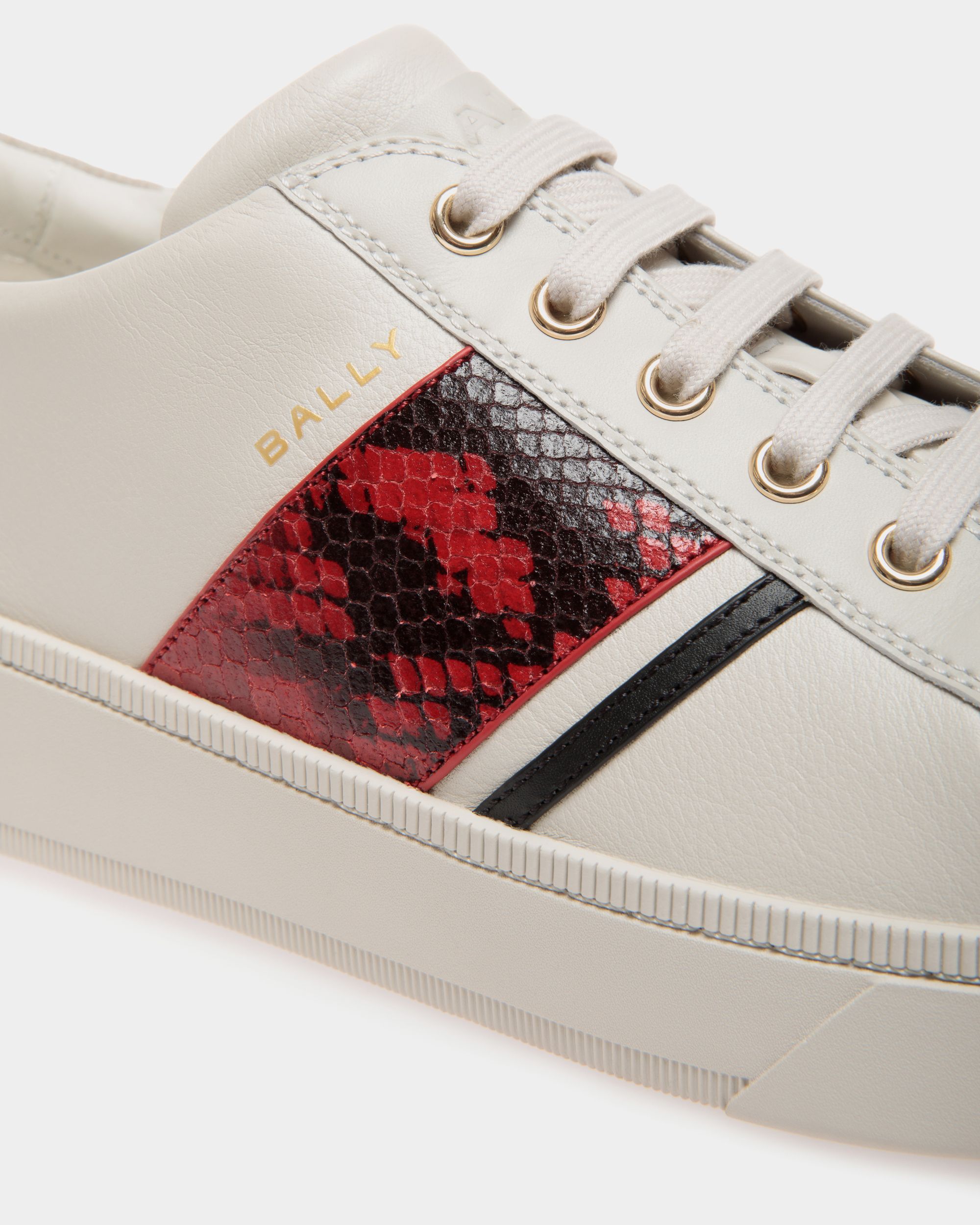 Bally Global - Raise Sneaker In White Leather - White