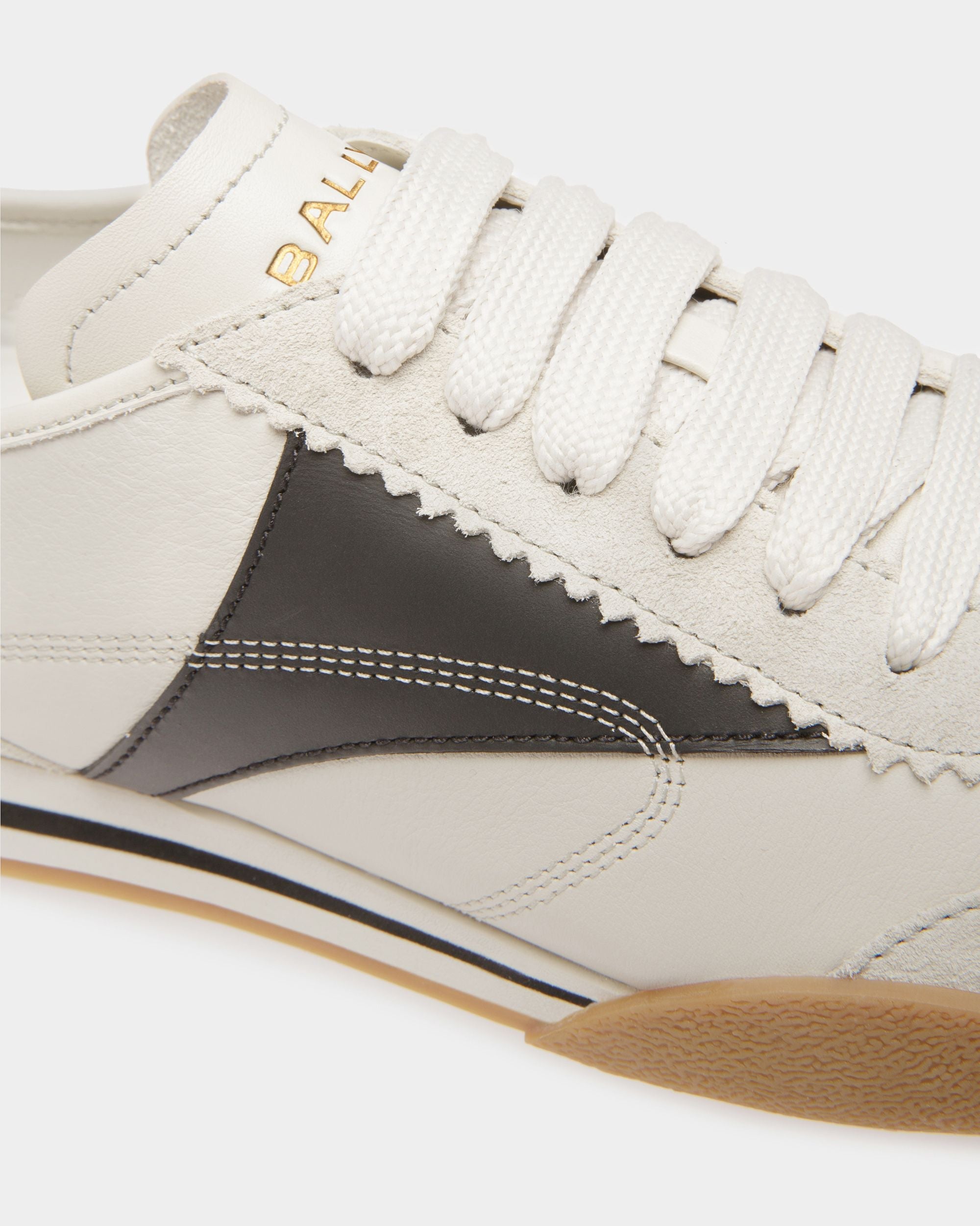 Bally Global - Sussex Sneakers In Black And Dusty White Leather - Black