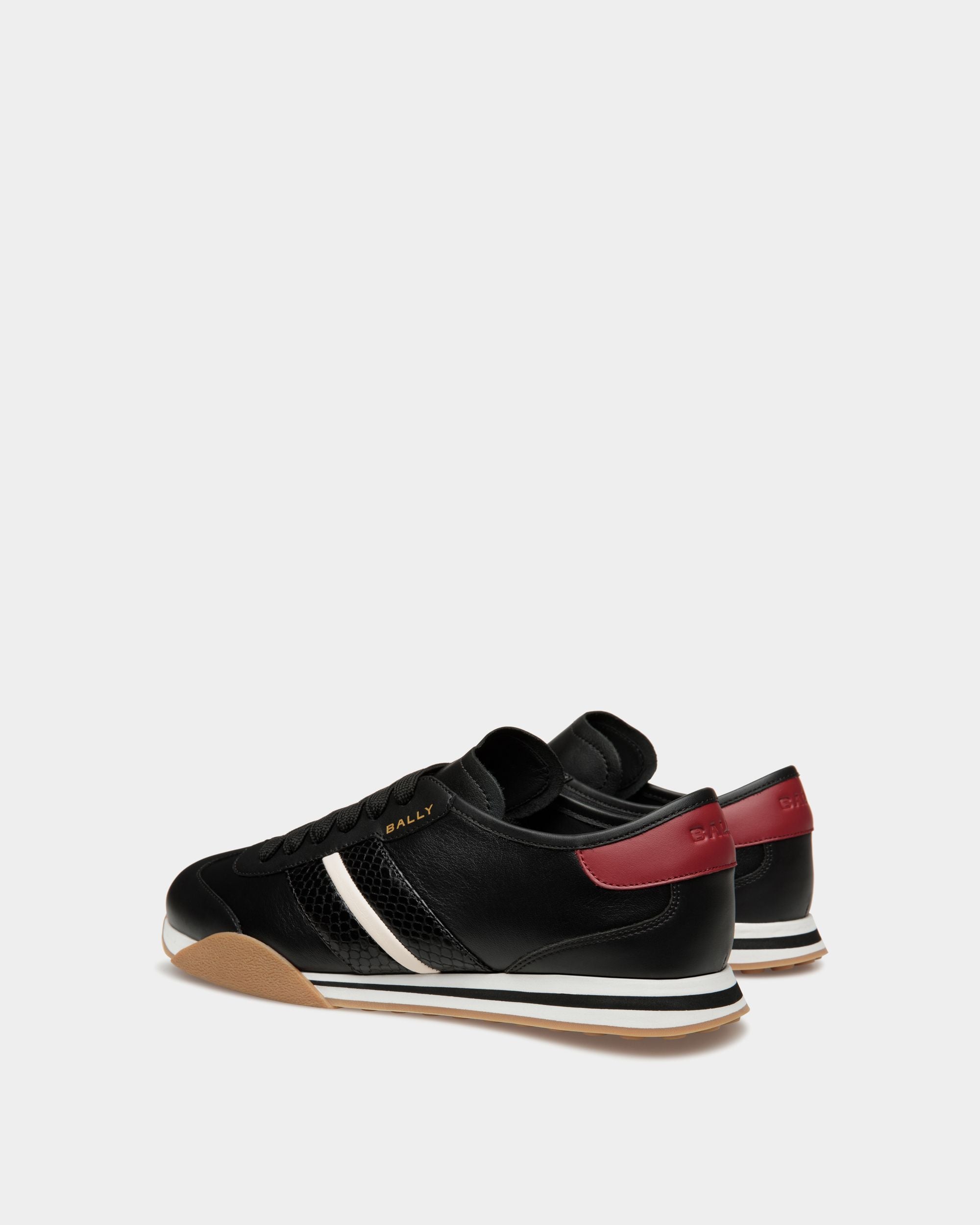 Bally Global - Sussex Sneaker In Black Leather - Black
