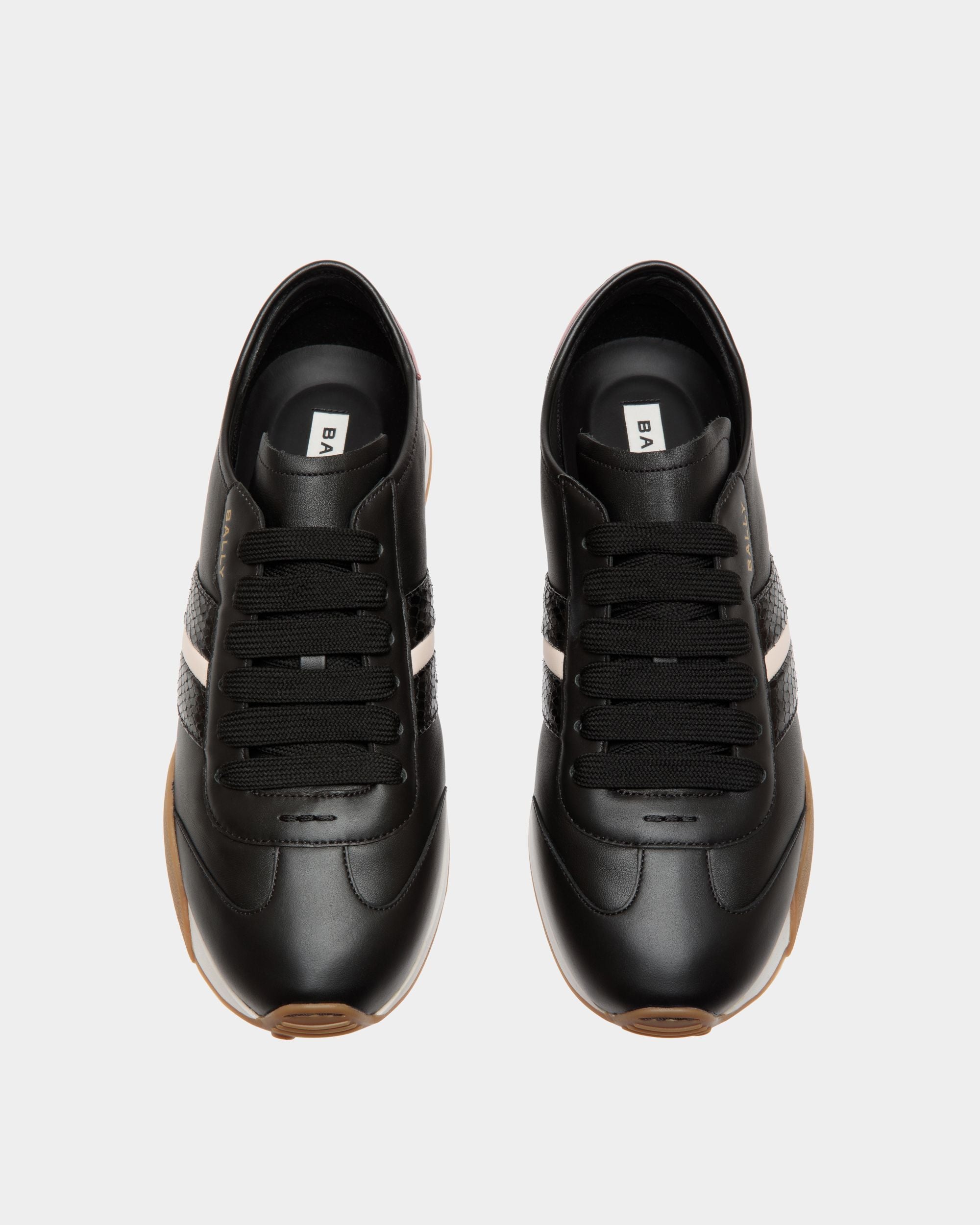 Bally Global - Sussex Sneaker In Black Leather - Black