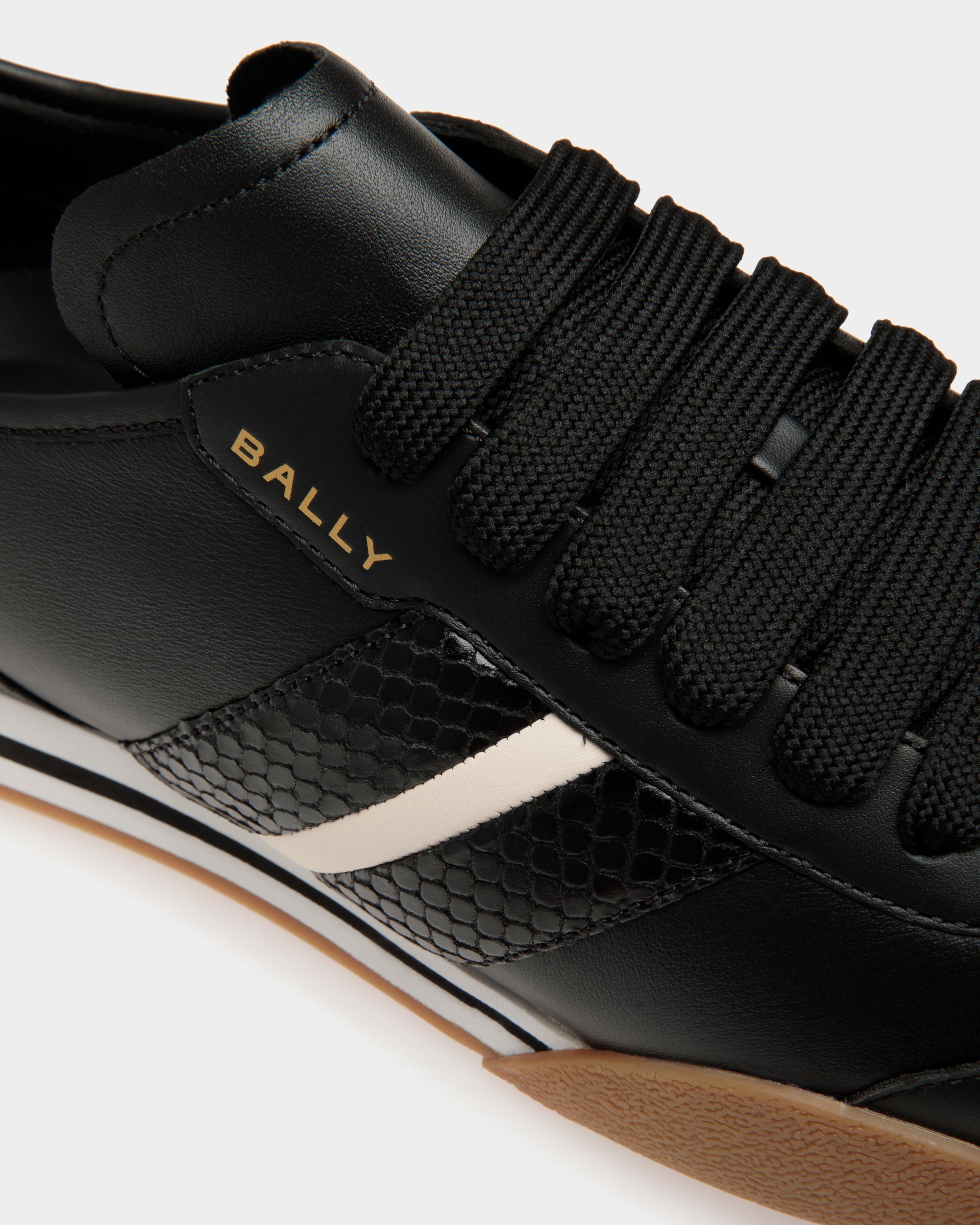 Bally Global - Sussex Sneaker In Black Leather - Black