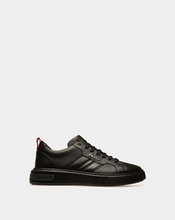 Maxim Leather Sneakers In Black