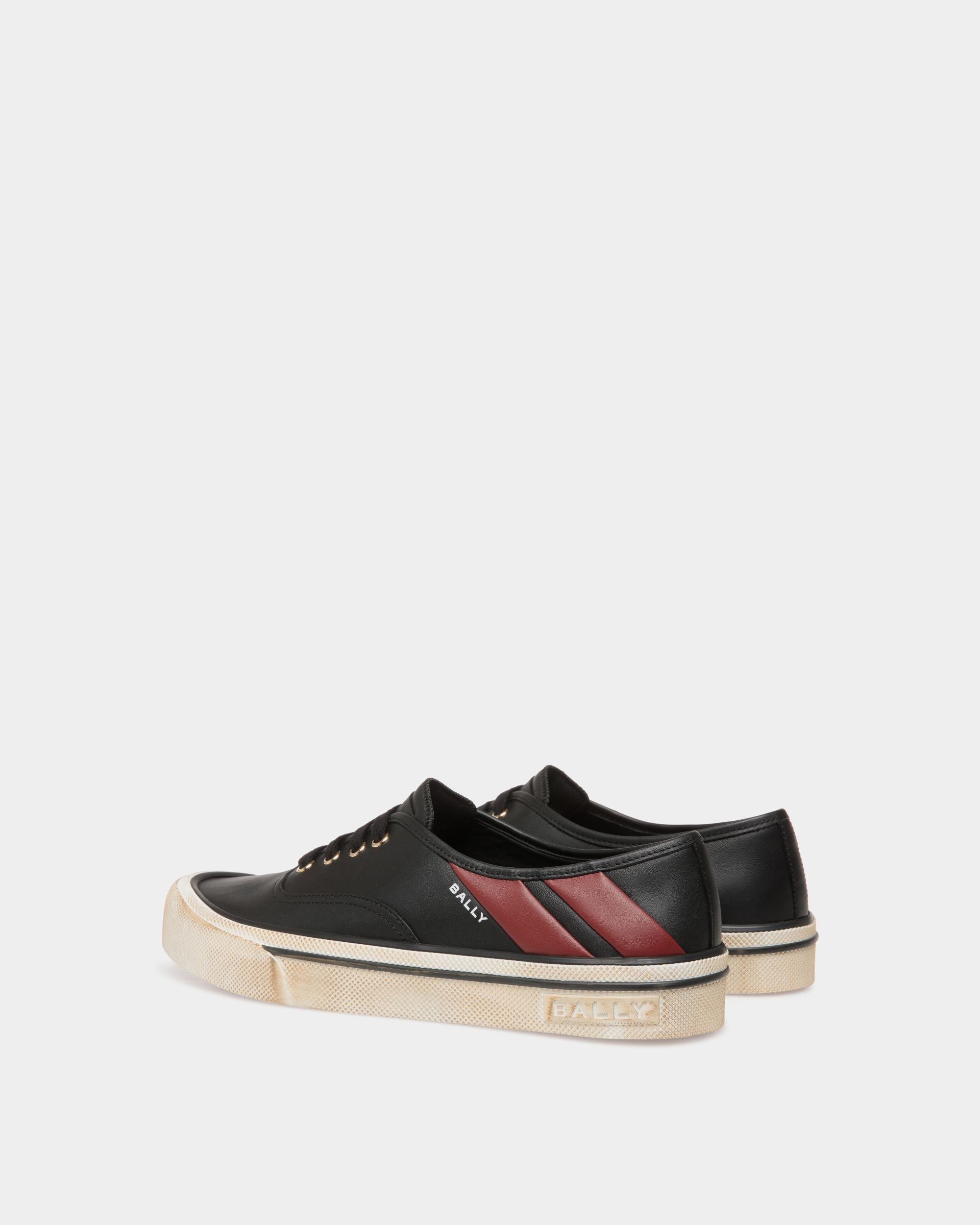 Bally Global - Santa Ana Sneaker In Black Leather - Black