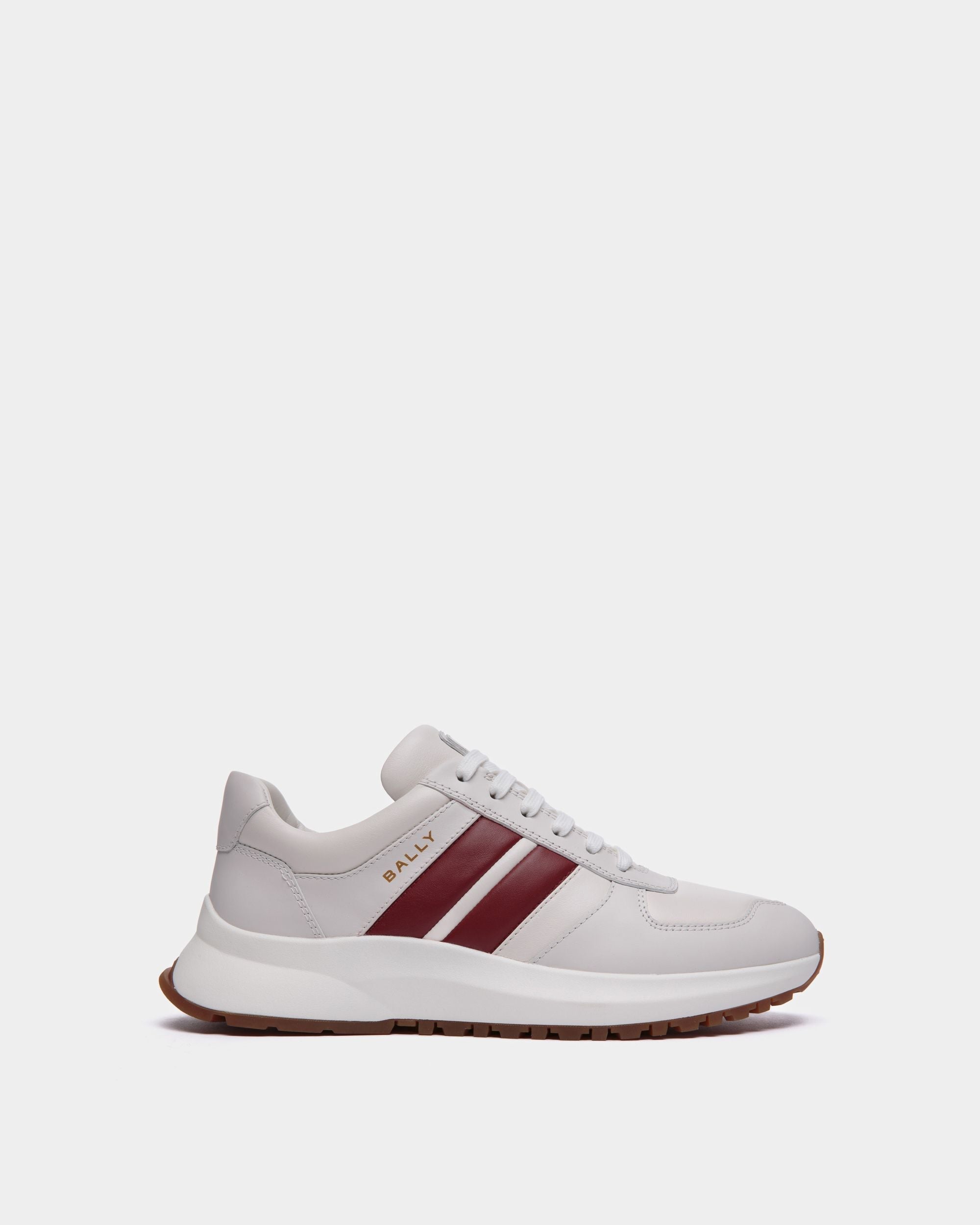 Bally Global - Outline Sneaker In White Leather - White