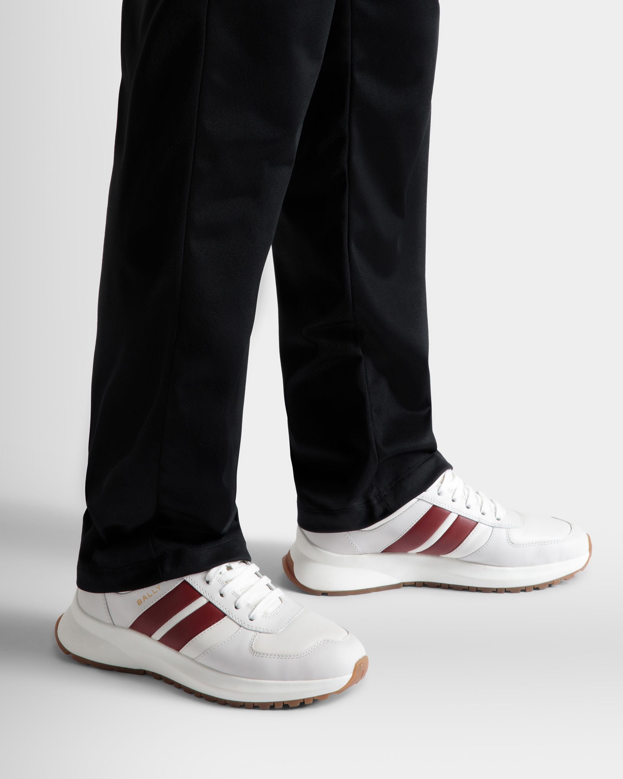 Bally Global - Outline Sneaker In White Leather - White