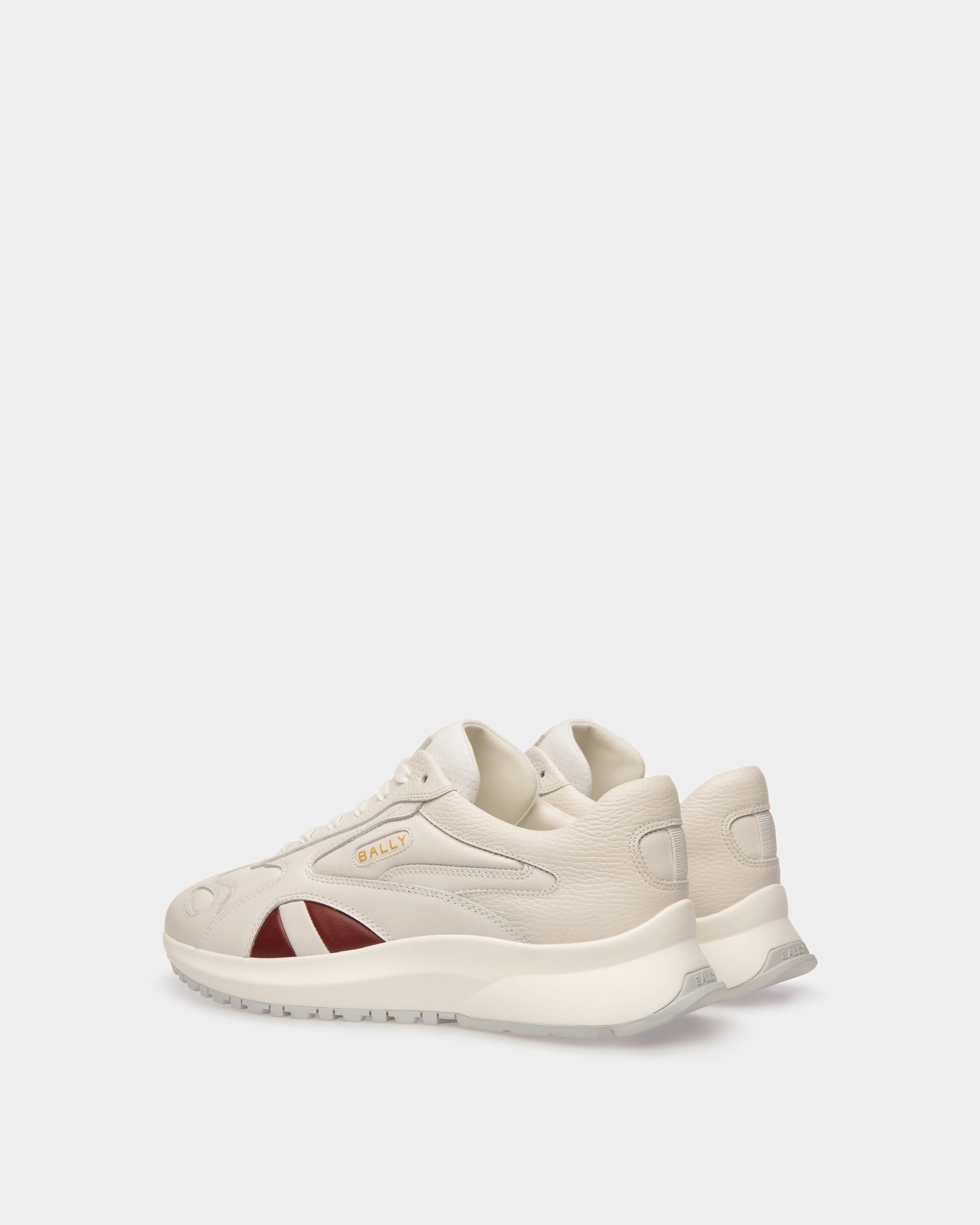 Bally Global - Outline Sneaker In White Leather - White
