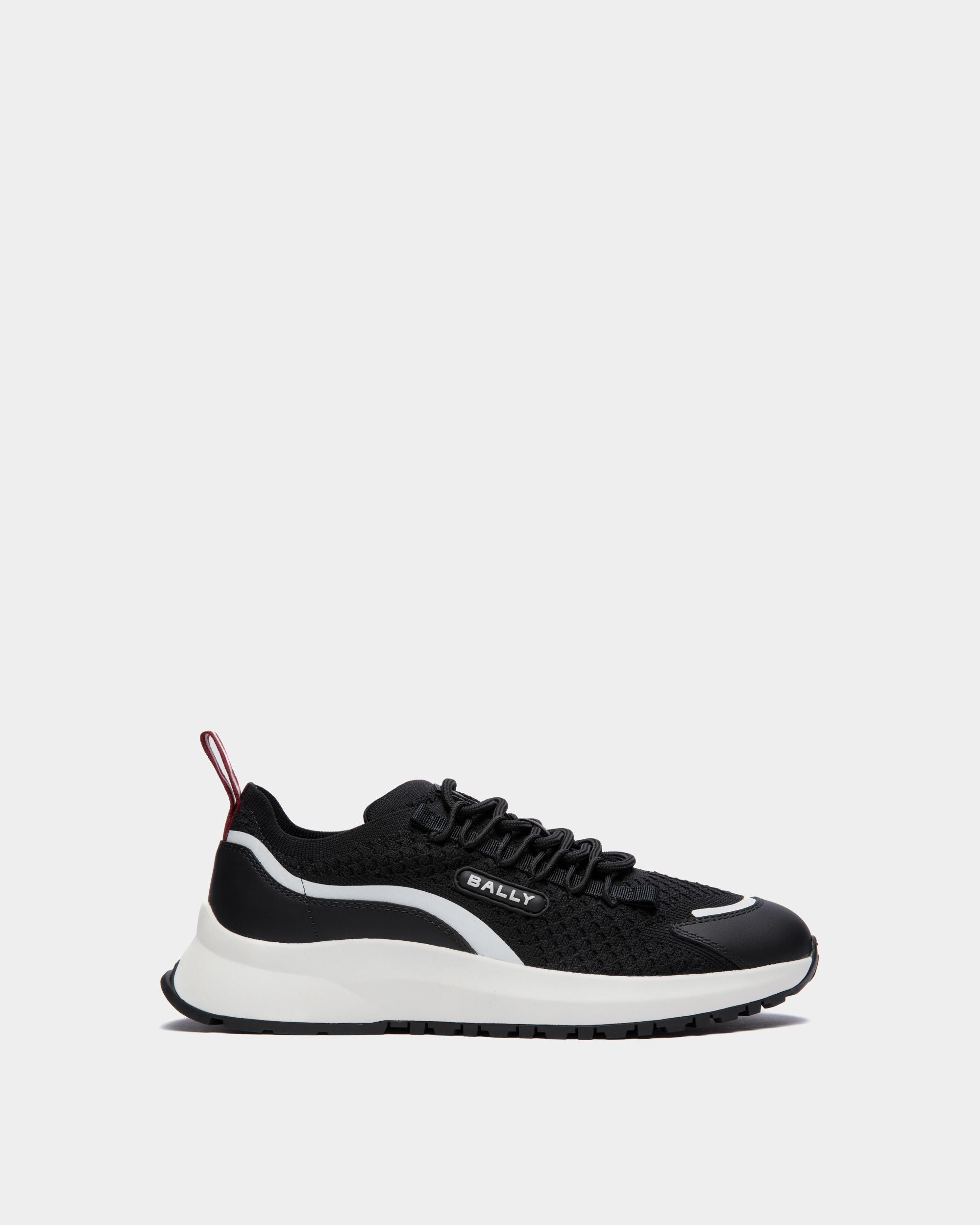 Bally Global - Sneaker Outline En Nylon Noir - Noir