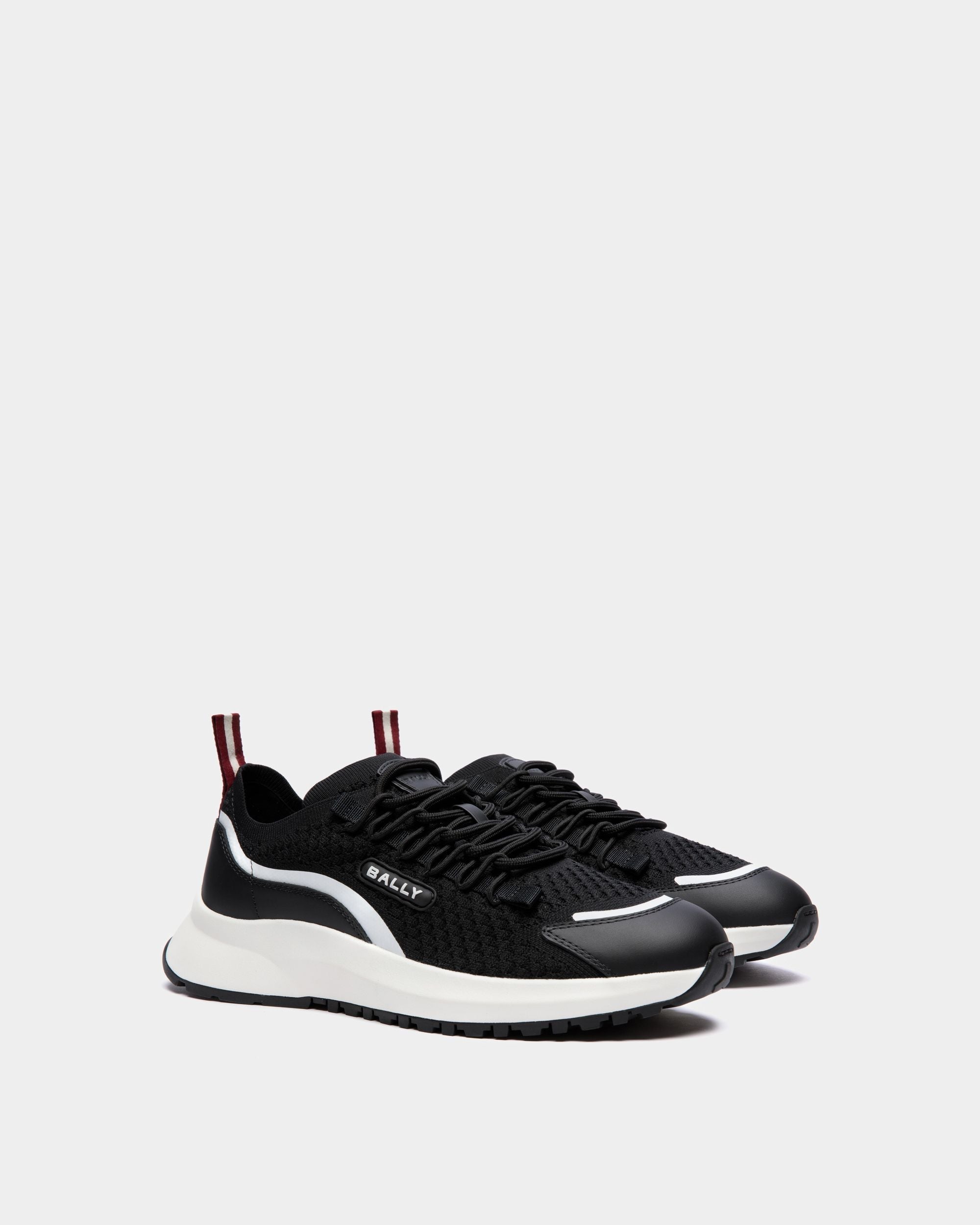 Bally Global - Sneaker Outline En Nylon Noir - Noir