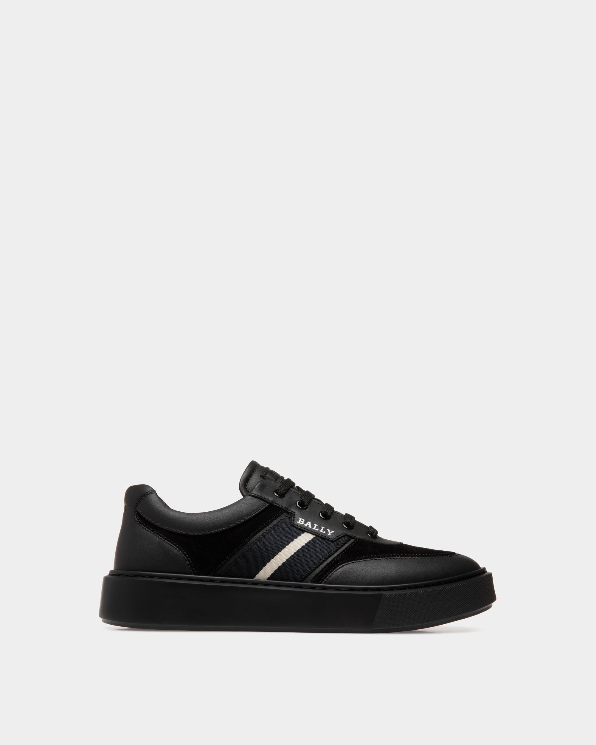 Bally Global - Sneaker in Black Leather - Black