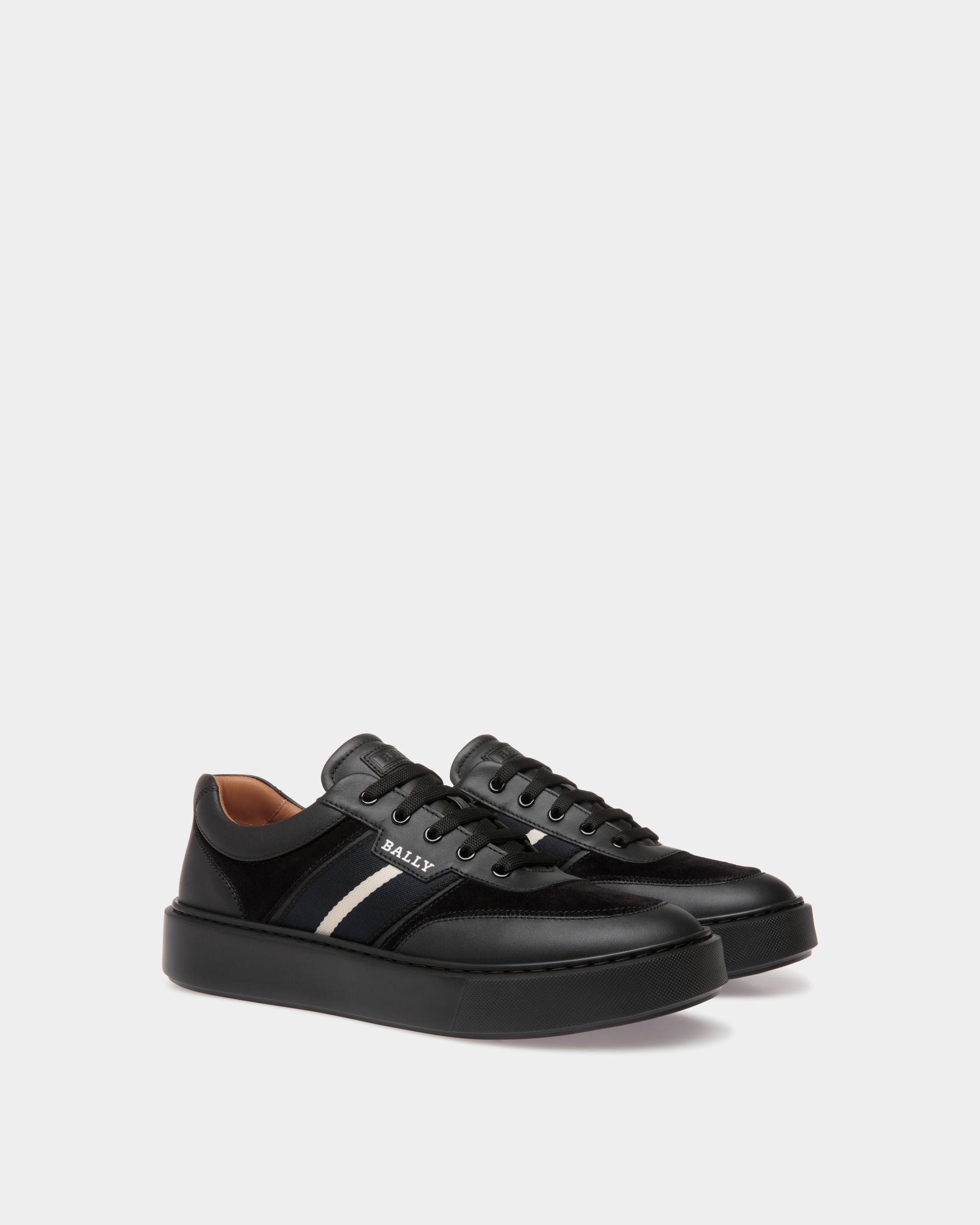 Bally Global - Sneaker in Black Leather - Black