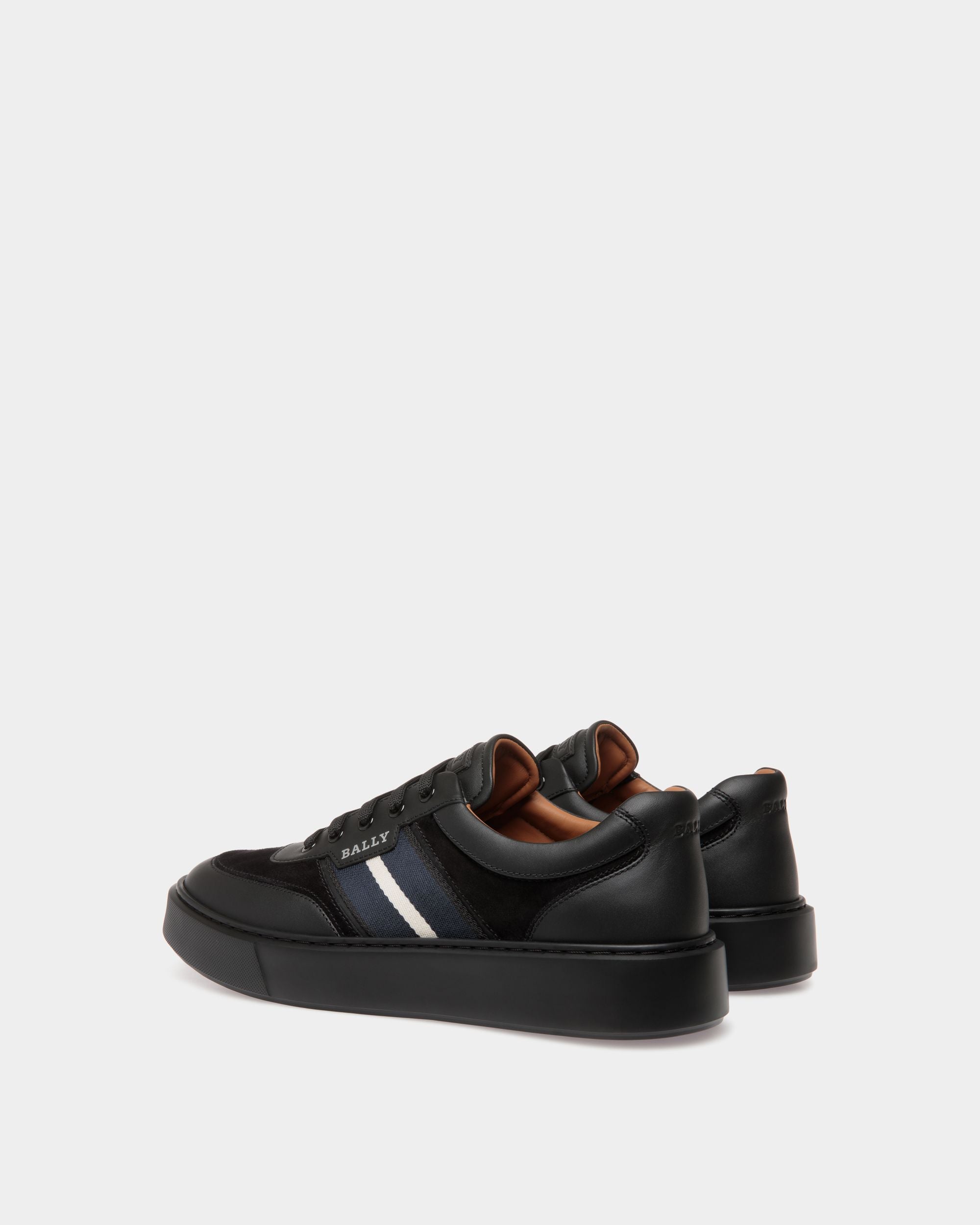 Bally Global - Sneaker in Black Leather - Black