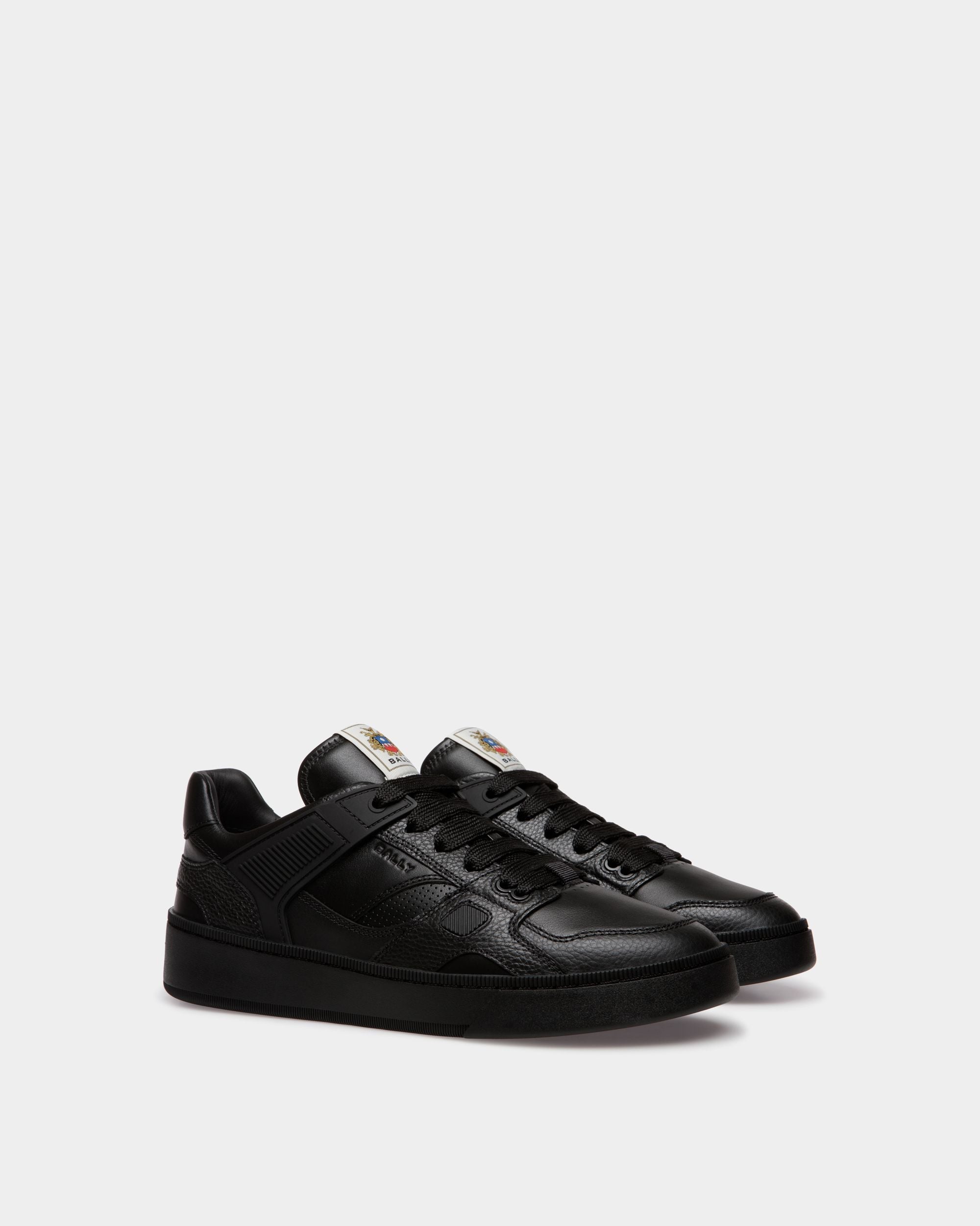 Bally Global - Raise Sneaker in Black Leather - Black