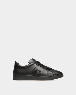 Adrien Brody Travel Collection Sneaker In Black Leather