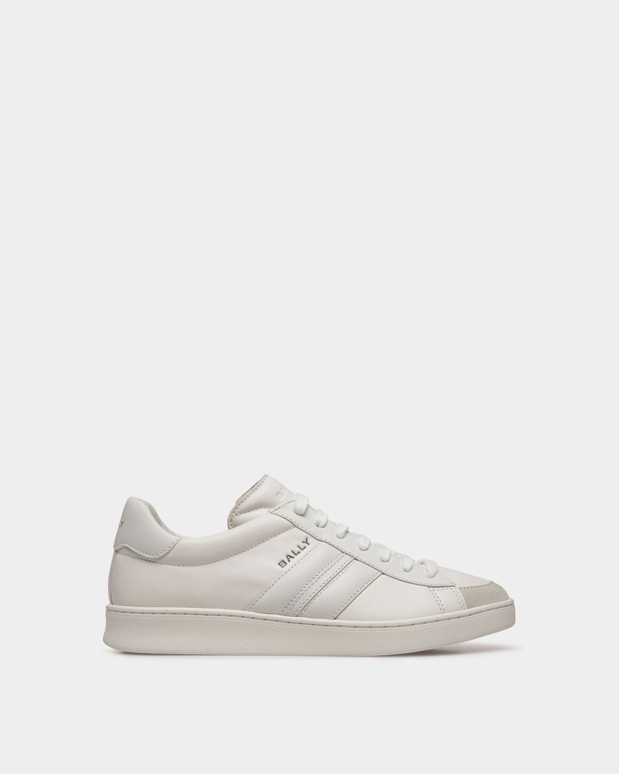 Bally Global - Zapatilla Raise De Piel Blanca - Blanco