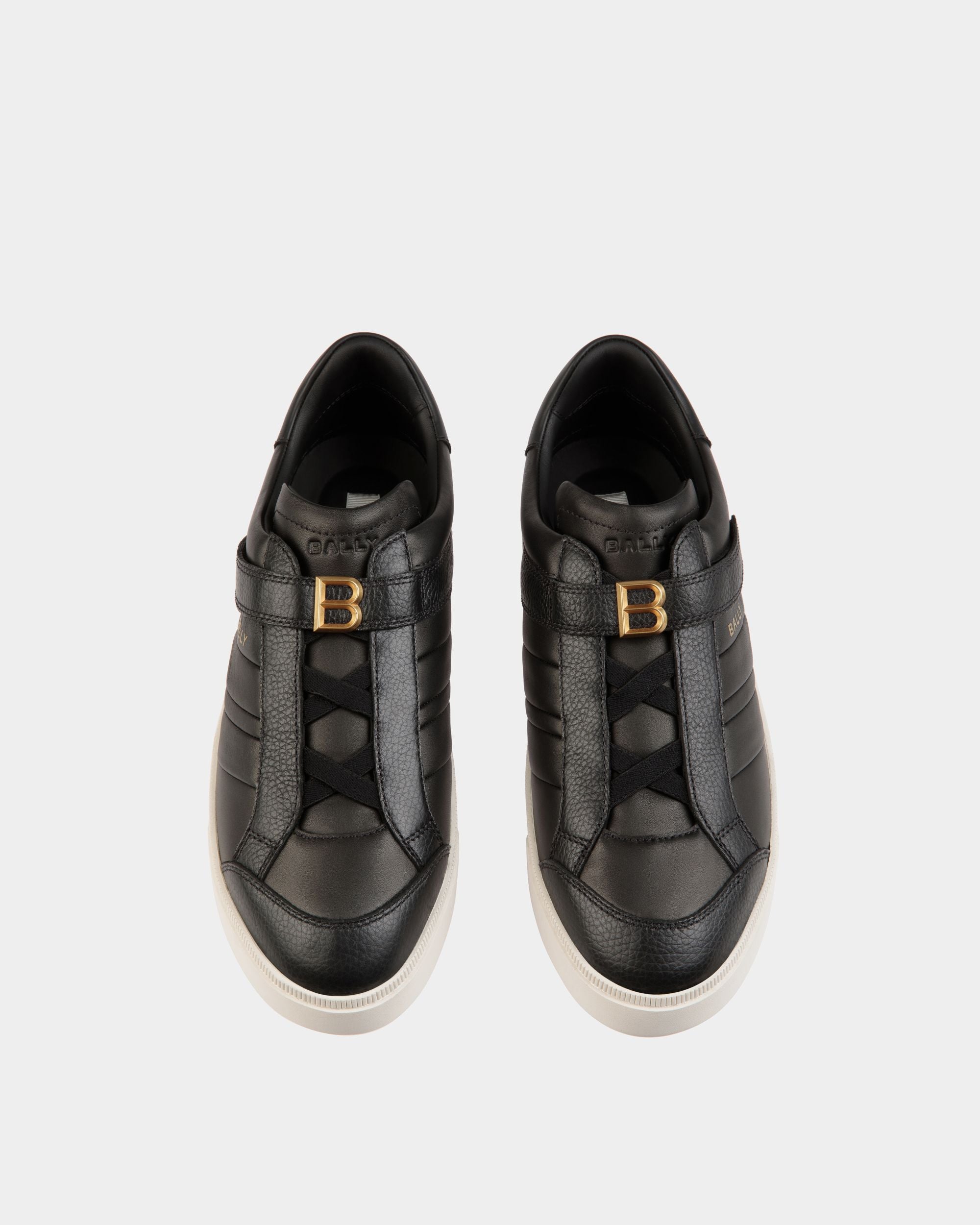 Bally Global - Raise Sneaker in Black Leather - Black