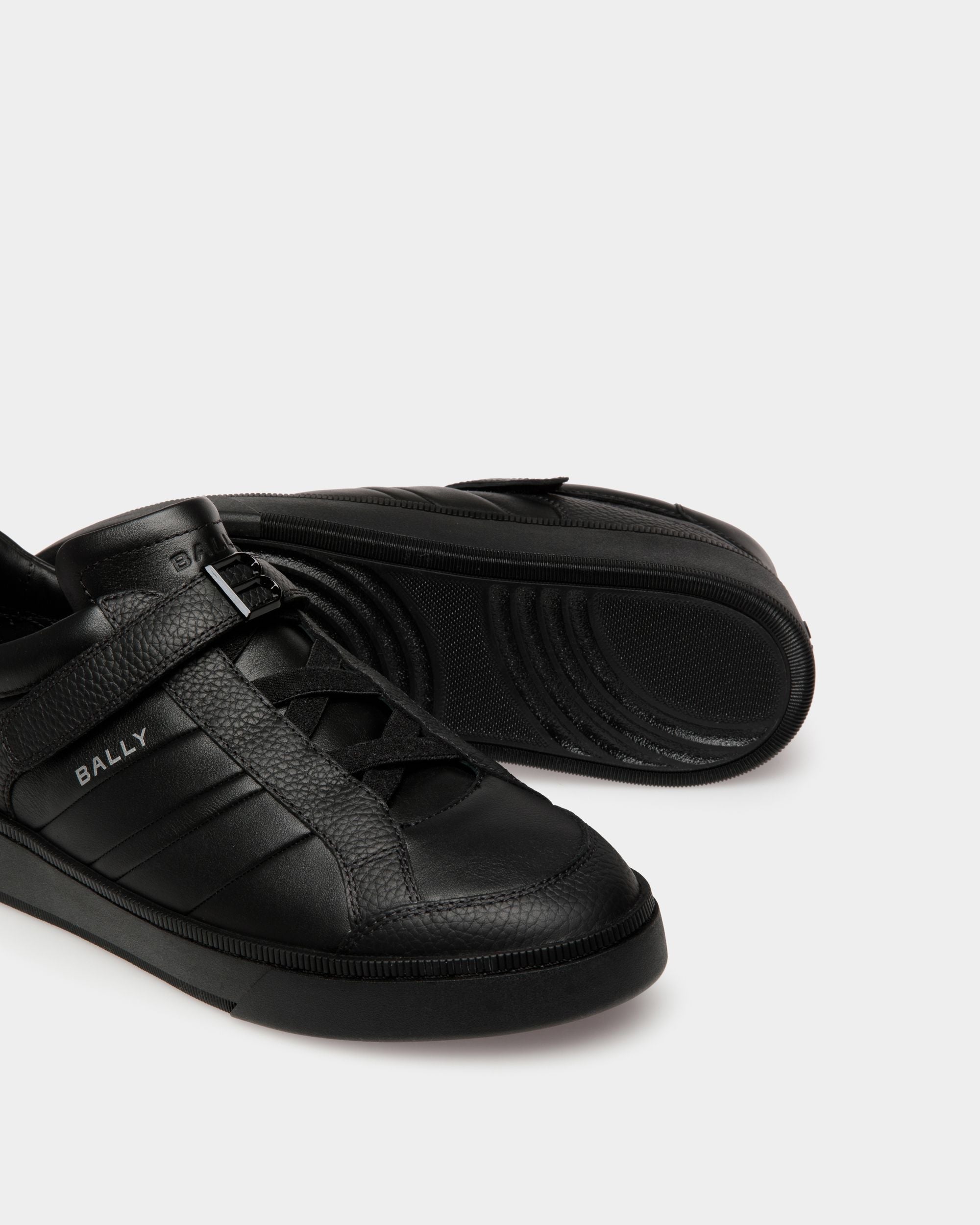 Bally Global - Raise Sneaker in Black Leather - Negro