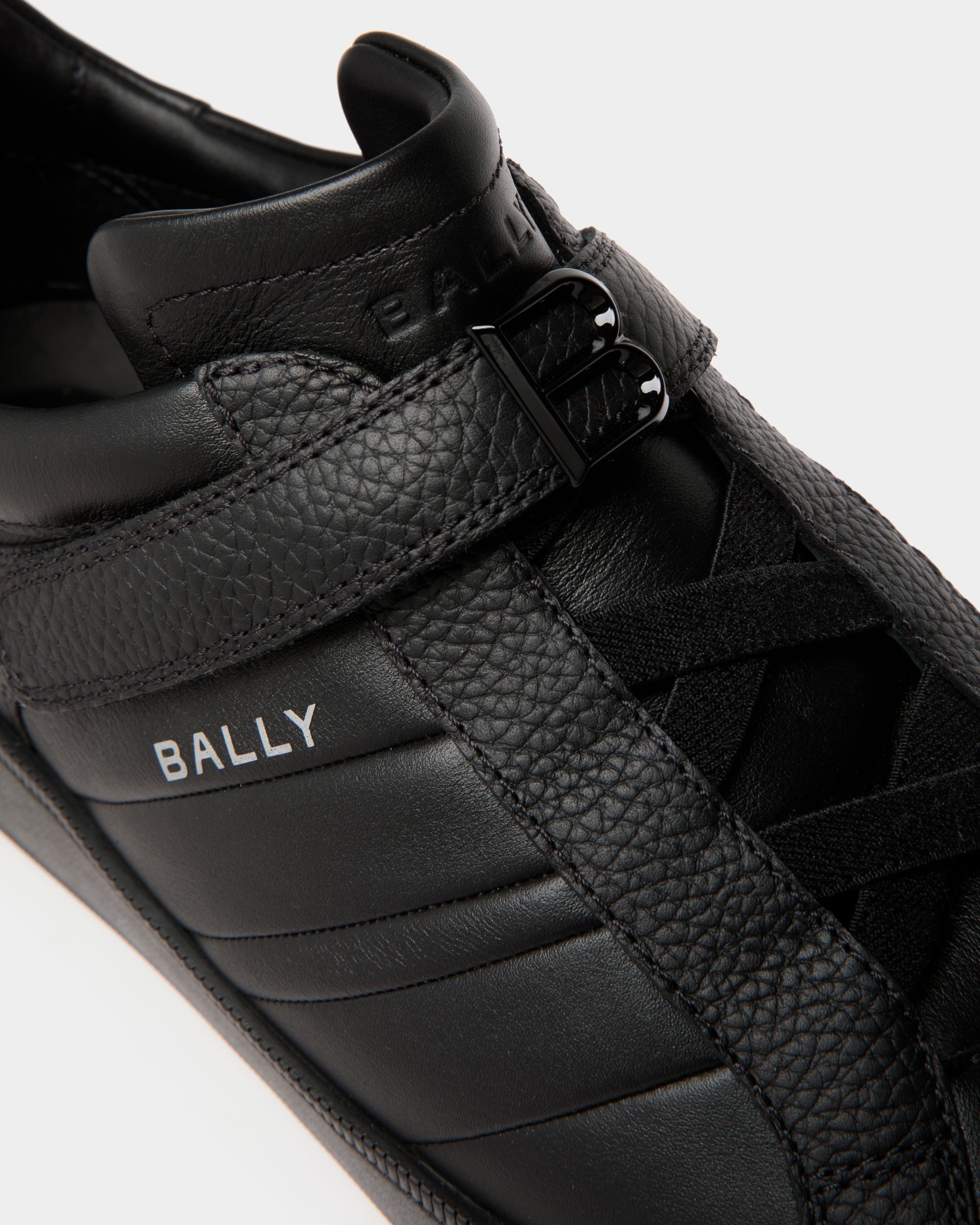 Bally Global - Raise Sneaker in Black Leather - Negro