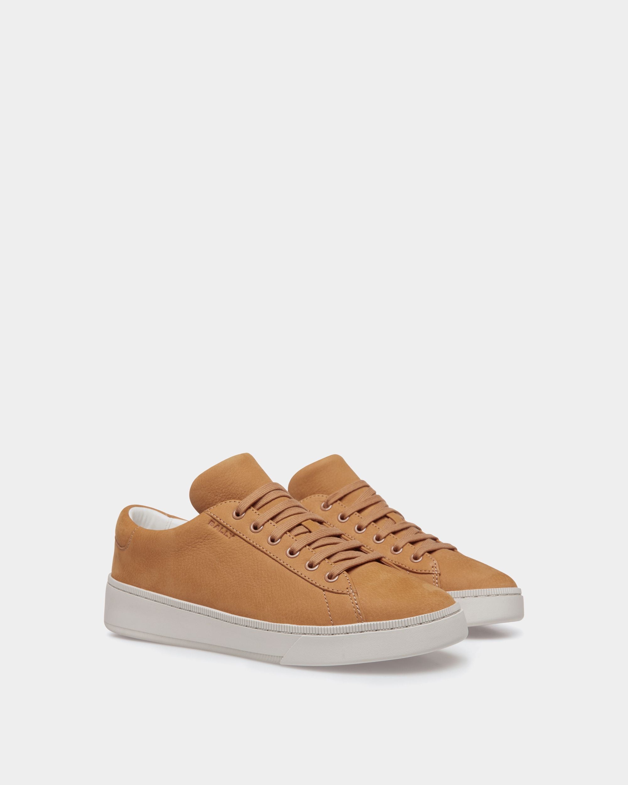 Bally Global - Raise Sneaker in Brown Nubuck Leather - Marron