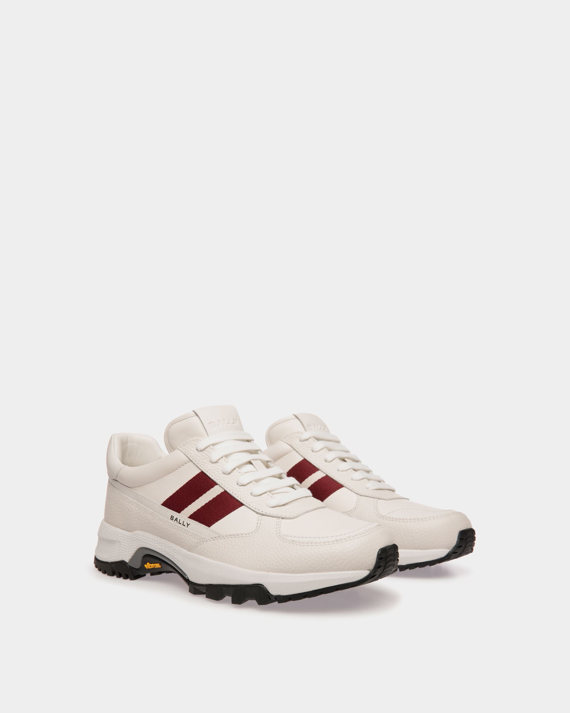 Bally Global - Faster Sneaker In White Leather - White