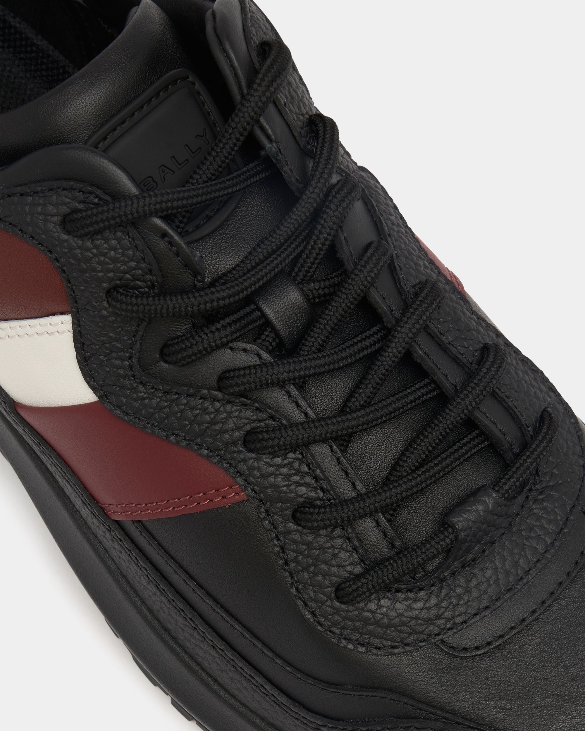 Bally Global - Outline Sneaker in Black Leather - Black