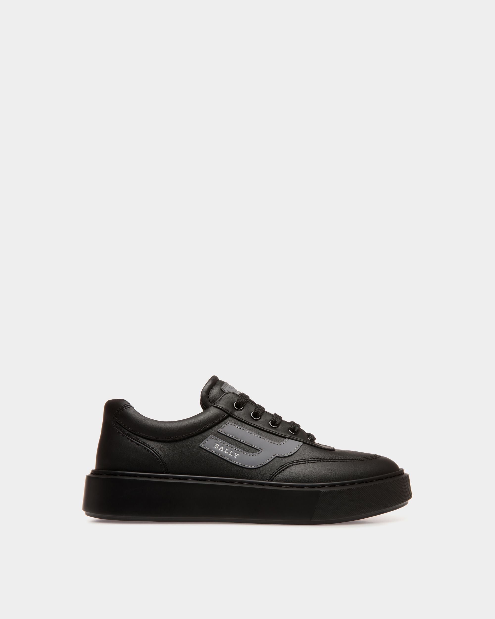 Bally Global - Sneaker in Black Leather - Black