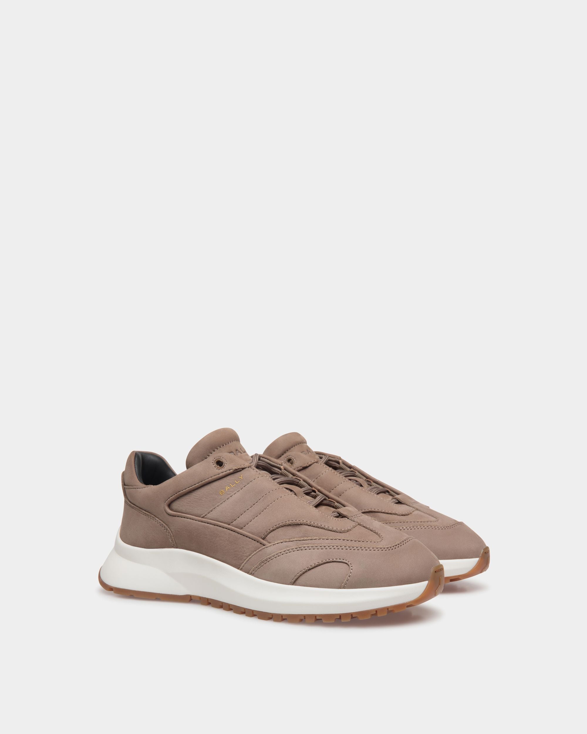 Bally Global - Outline Sneaker In Brown Leather - Brown