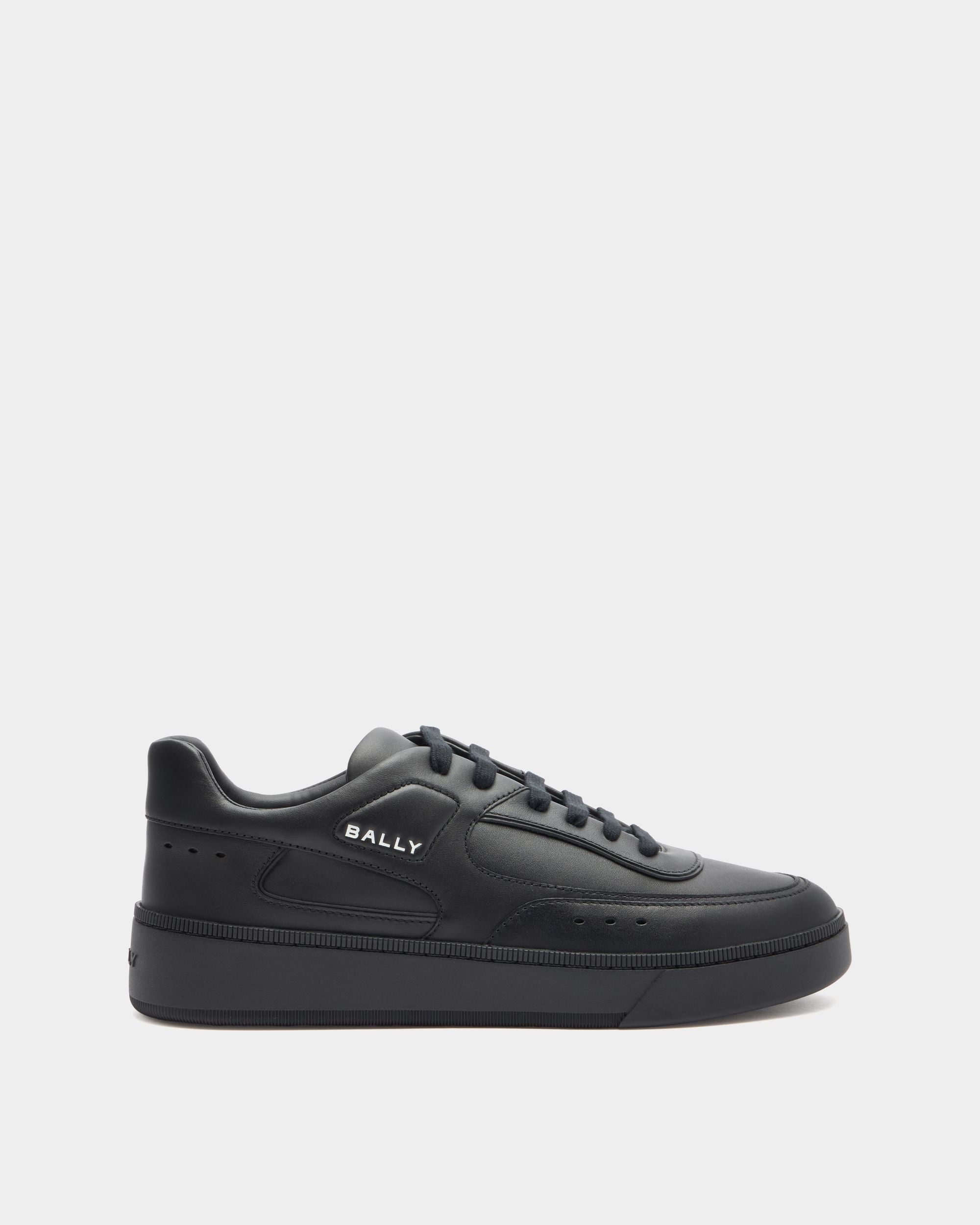 Bally Global - Zapatilla Raise De Piel Negra - Negro