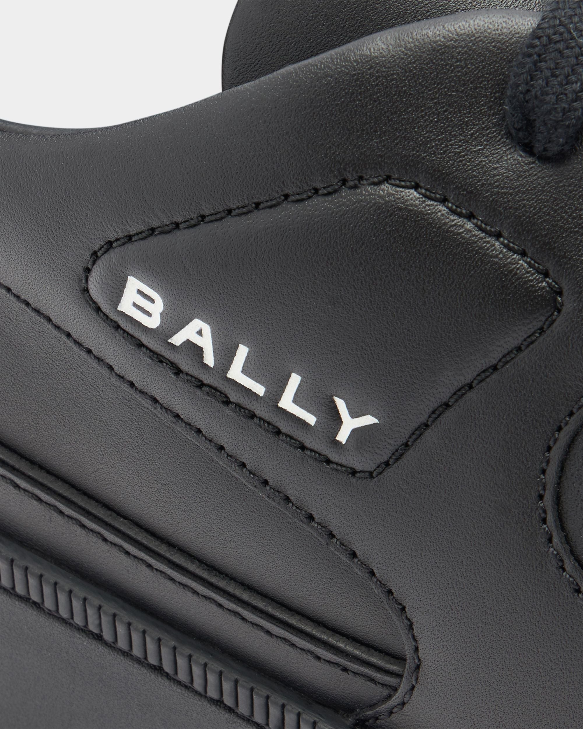 Bally Global - Zapatilla Raise De Piel Negra - Negro