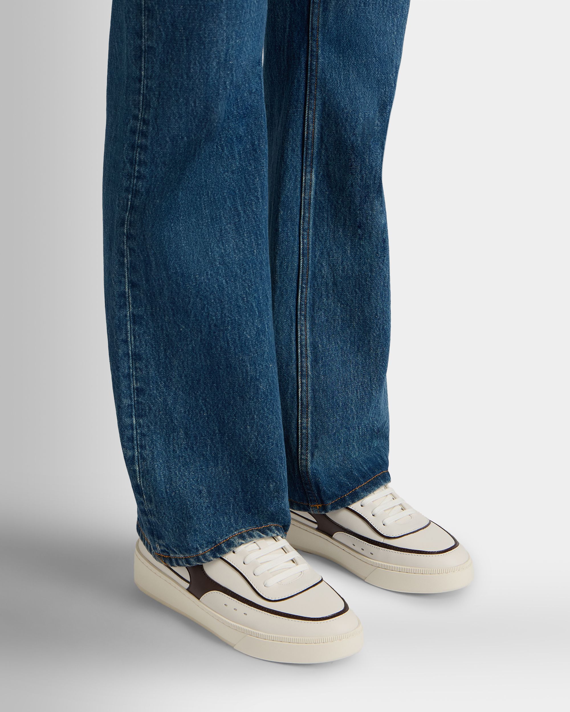 Bally Global - Raise Sneaker in White Leather - White