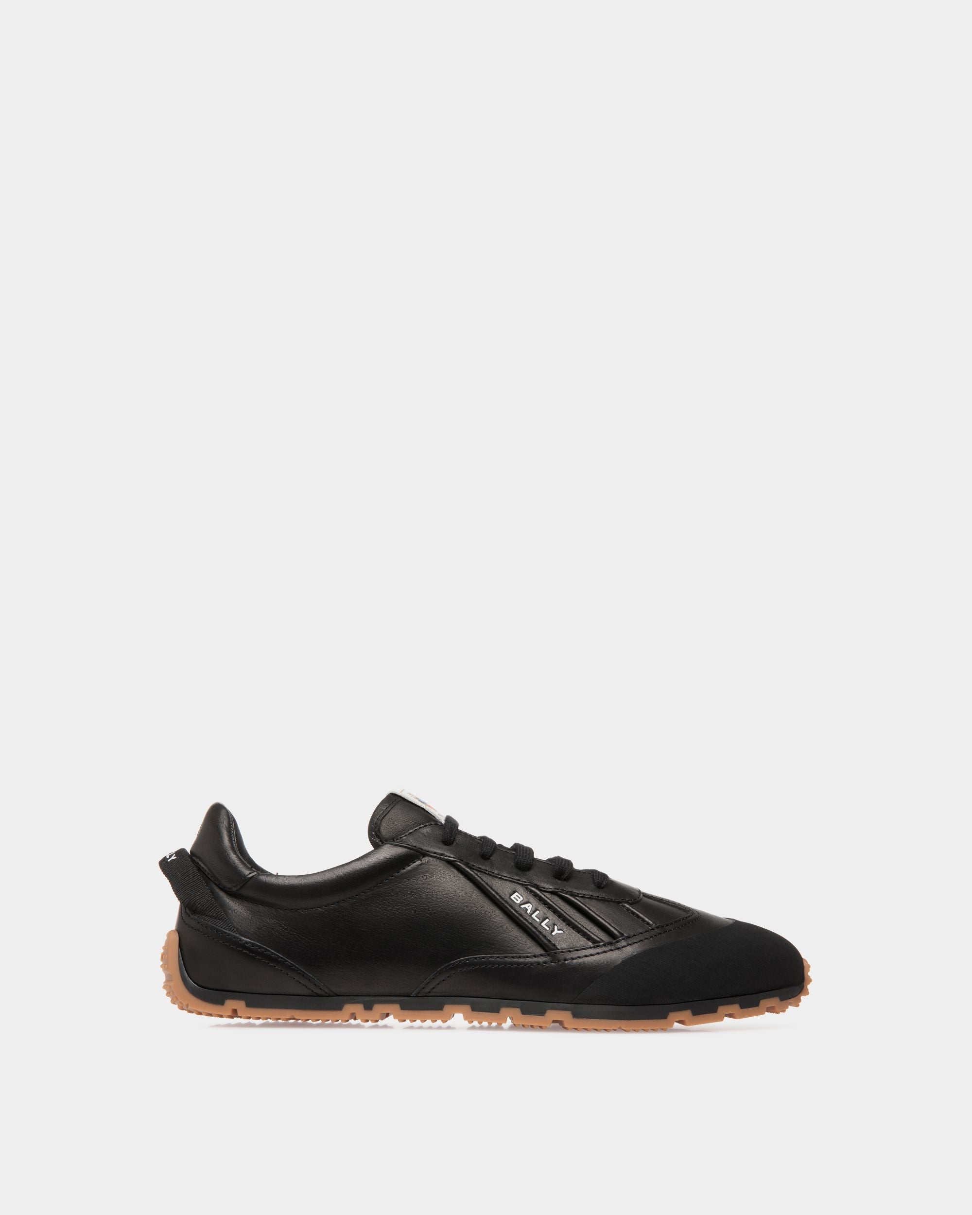 Bally Global - Zapatilla Quarry De Piel Negra - Negro