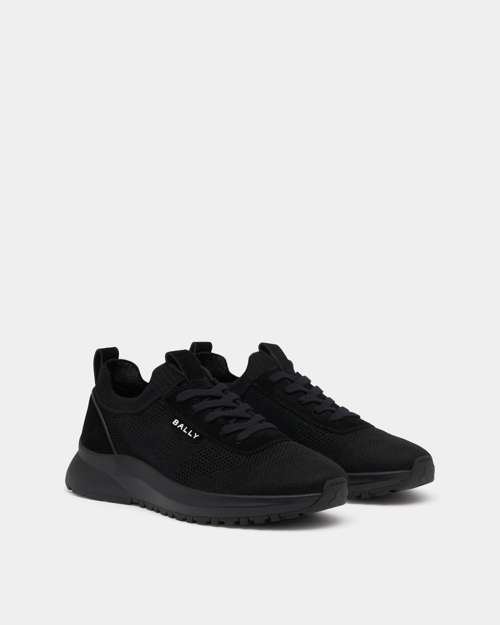 Bally Global - Outline Sneaker in Black Fabric - Black