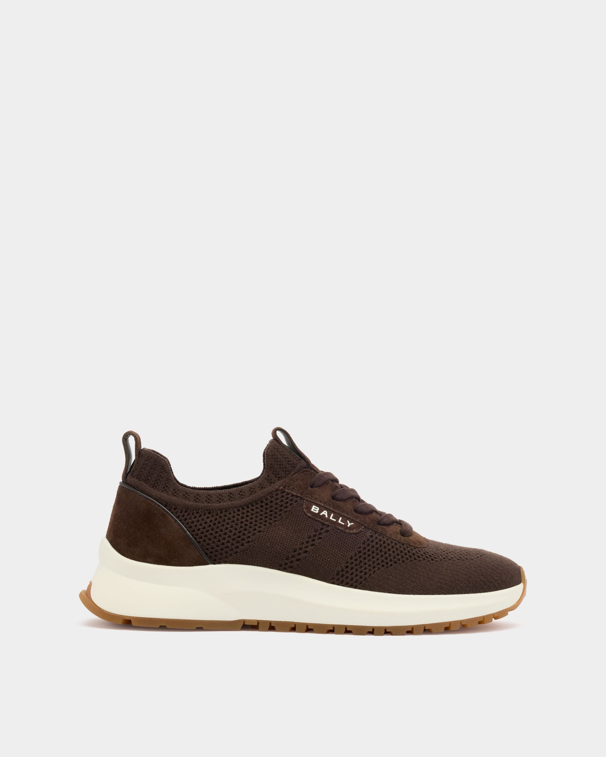 Bally Global - Outline Sneaker in Ebano Fabric - Brown