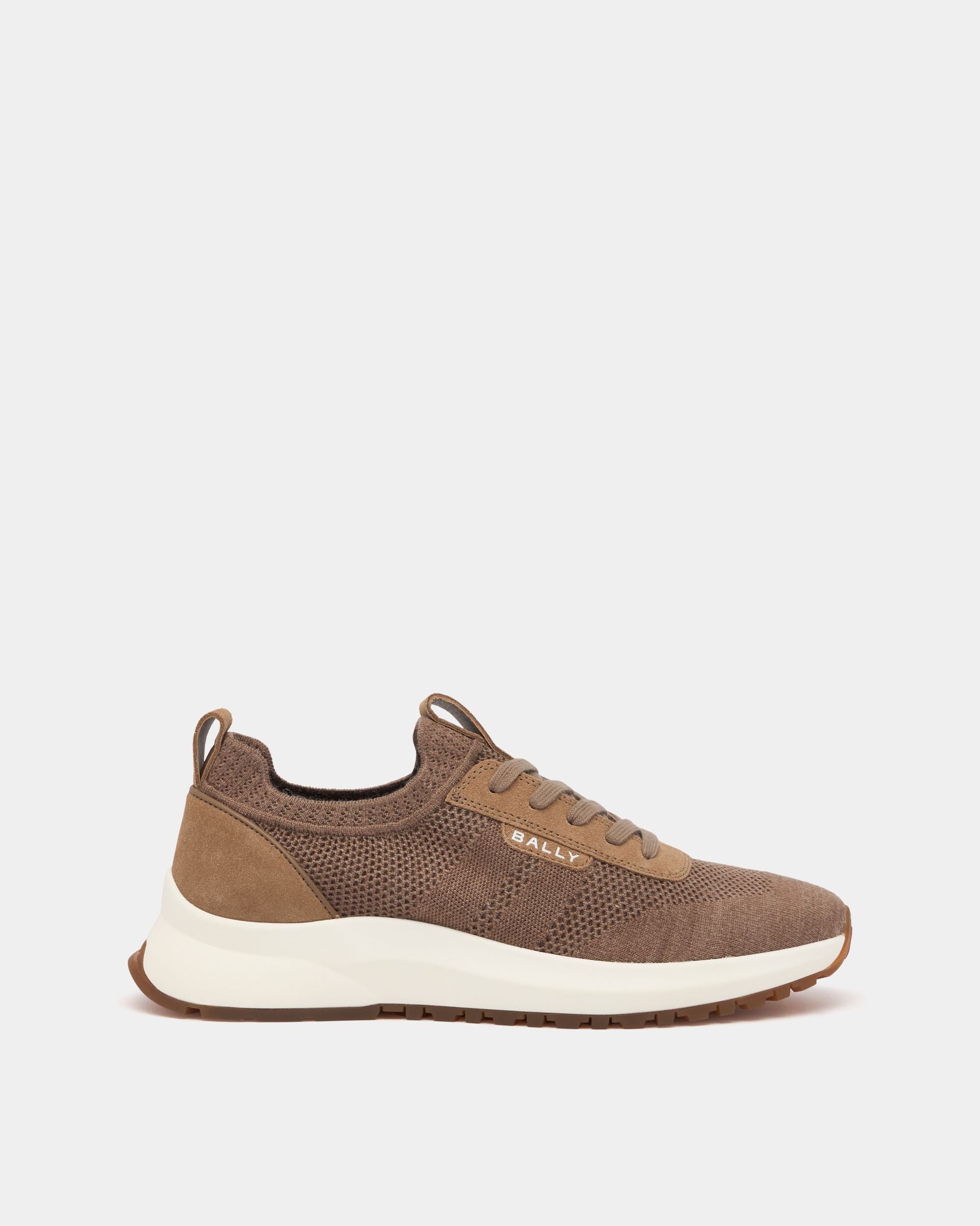 Bally Global - Outline Sneaker in Taupe Fabric - Brown